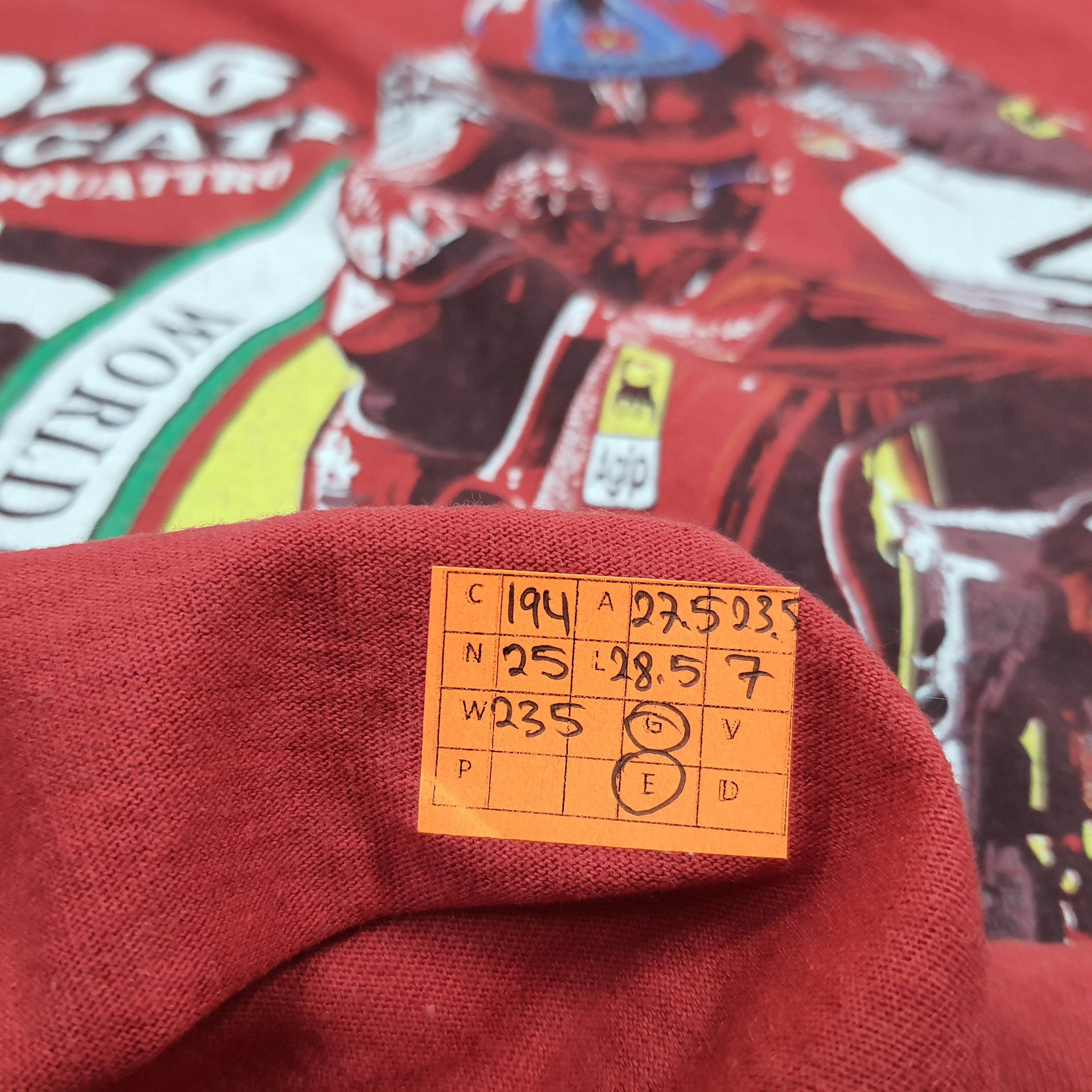 Ducati × Vintage Vintage Ducati Superbike 916 Tshirt Size US XXL / EU 58 / 5 - 9 Thumbnail
