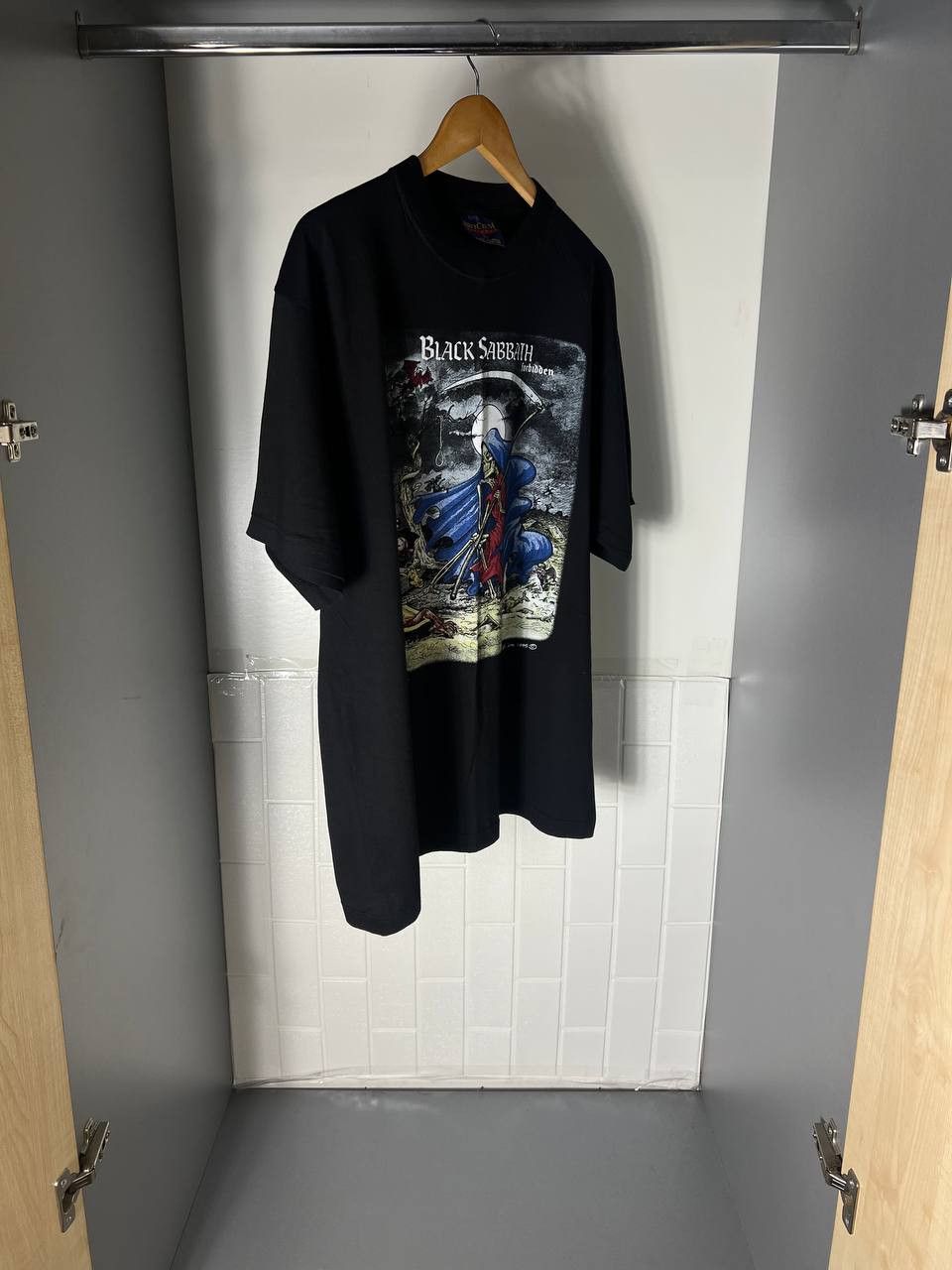 Band Tees VINTAGE BLACK SABBATH BROCKUM 1995 ROCK T-SHIRT TOUR Y2K Size US XL / EU 56 / 4 - 2 Thumbnail