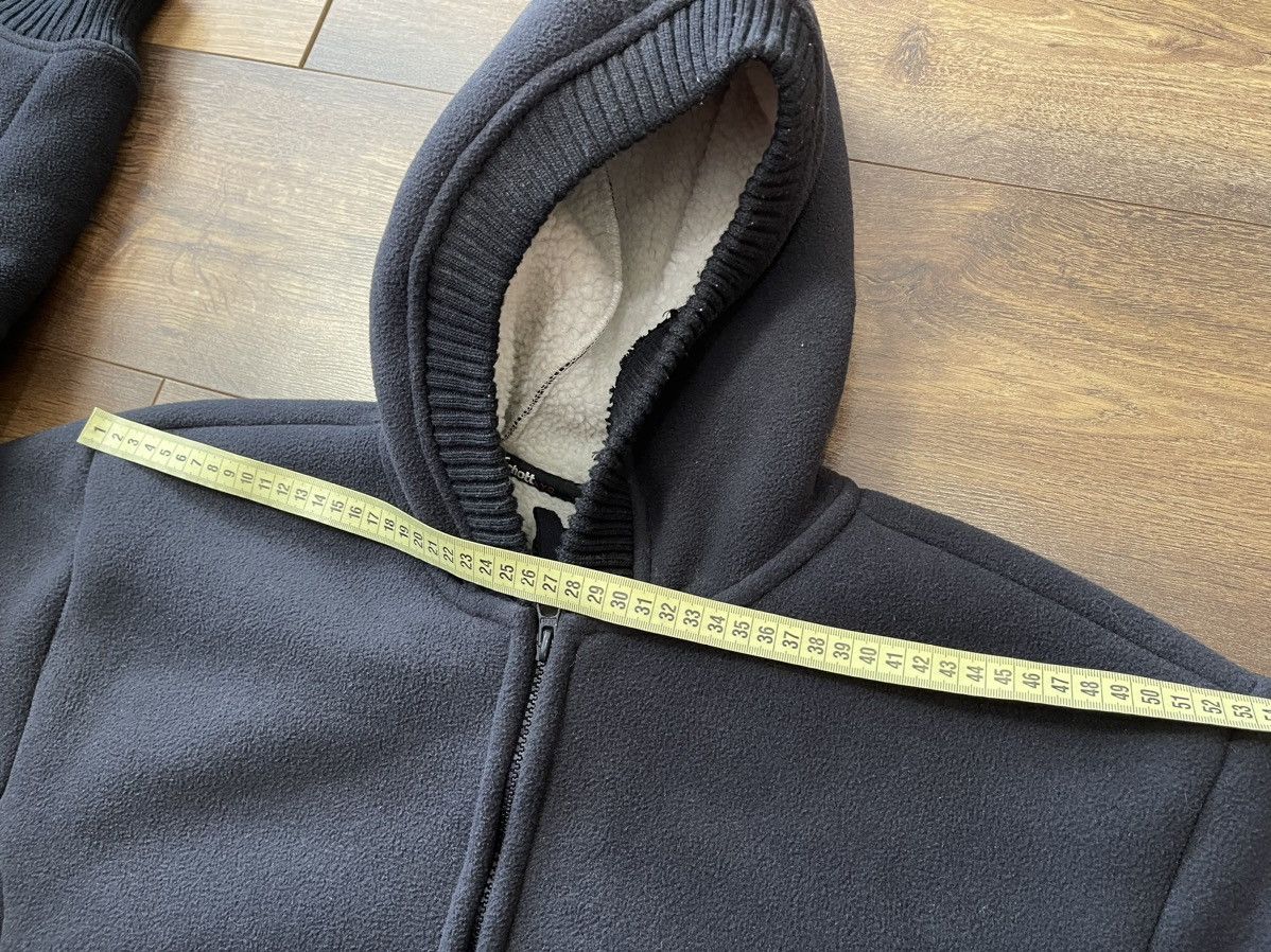 Schott Schott NYC Hoodie Full zip Sherpa Teddy Lined Fleece Jacket Size US L / EU 52-54 / 3 - 6 Thumbnail
