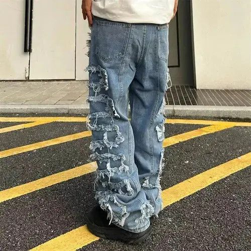 Jean × Vintage Streetwear Men Straight Jeans 2024 Size US 38 / EU 54 - 1 Thumbnail