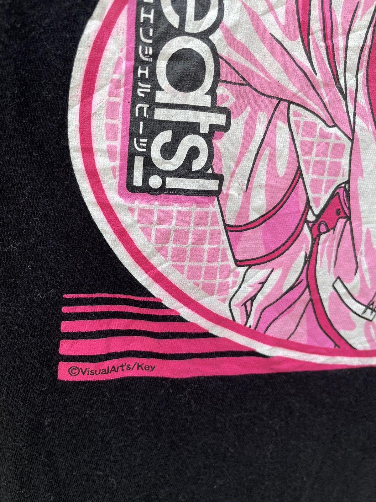 Anime VERY RARE💥 Angel Beats Pink Anime Manga Size US M / EU 48-50 / 2 - 7 Thumbnail