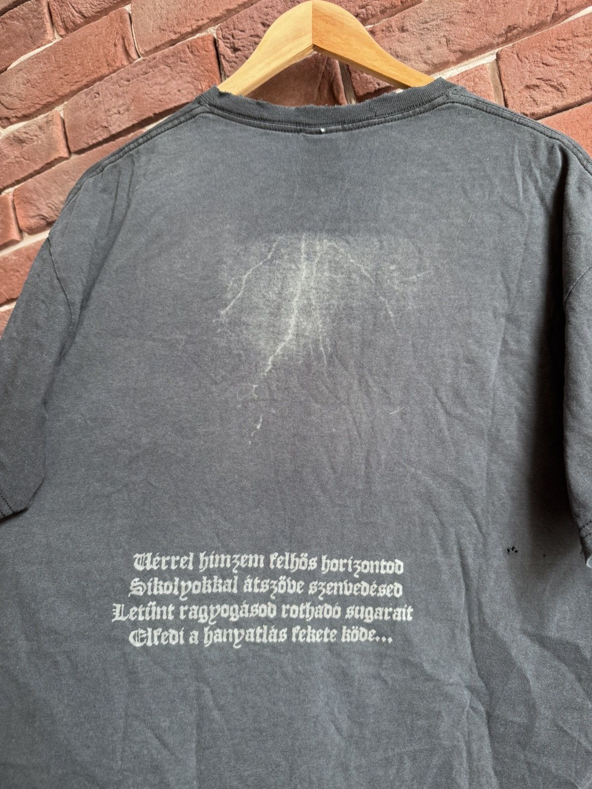 Band Tees Rare Vintage Niedergang 00s Black Metal Band T-Shirt Size US L / EU 52-54 / 3 - 4 Thumbnail