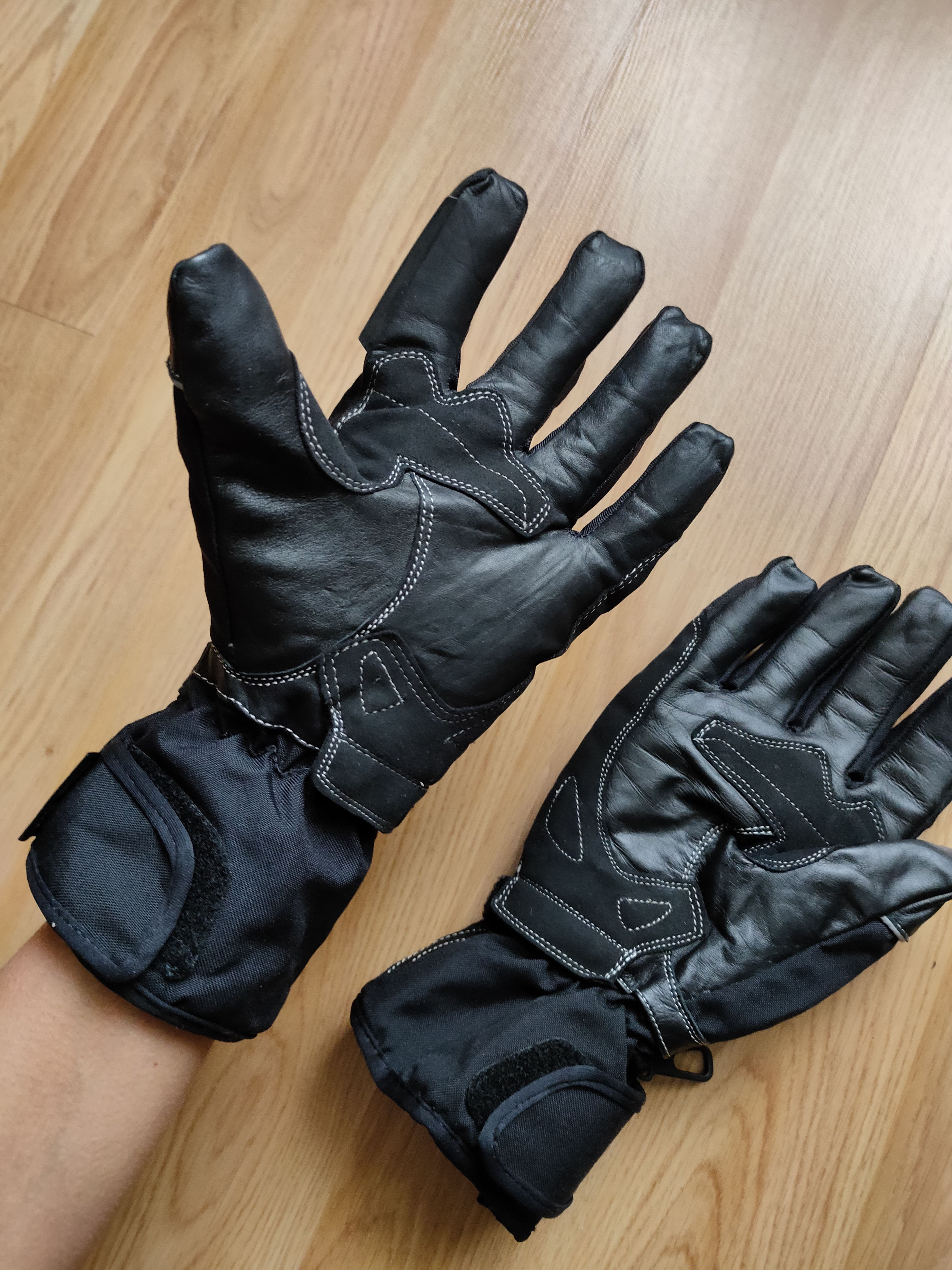 Indian Motorcycle Motorcycle Leather Gloves Crivit Motoracing Gloves Gorpcore Size ONE SIZE - 3 Thumbnail