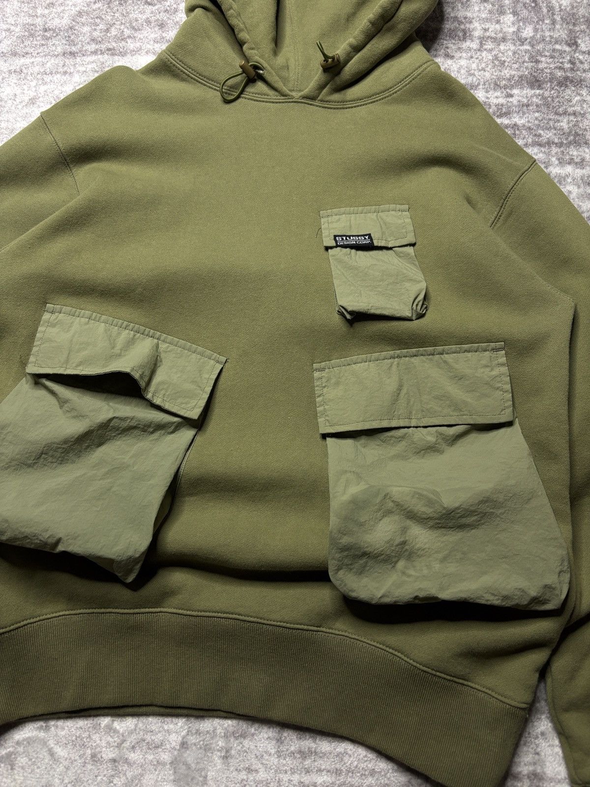 Stussy Stussy Cargo Fleece Hood Size US S / EU 44-46 / 1 - 2 Thumbnail