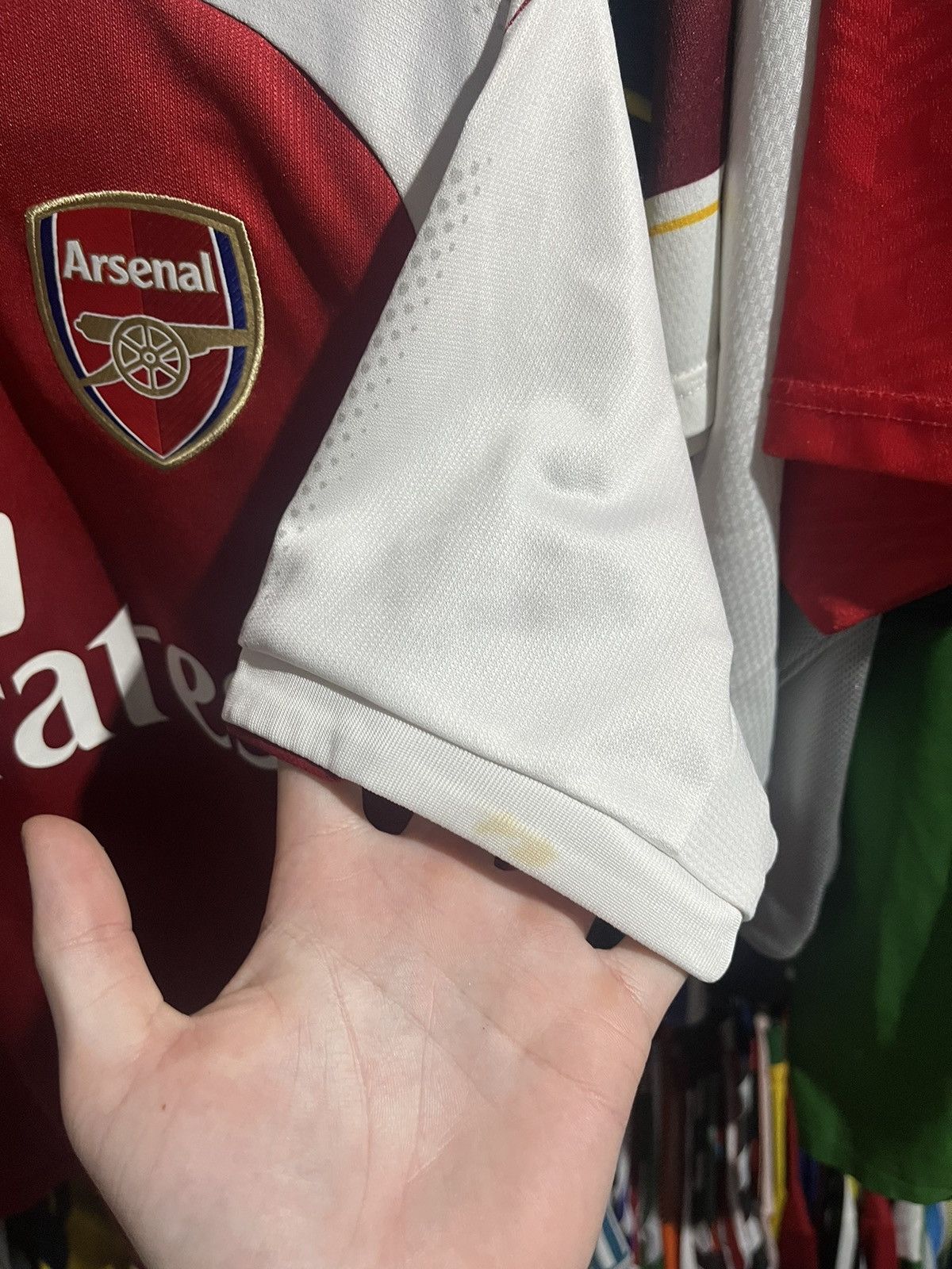 Puma Puma Arsenal FC 2017/18 Home Soccer Jersey Size US S / EU 44-46 / 1 - 4 Thumbnail