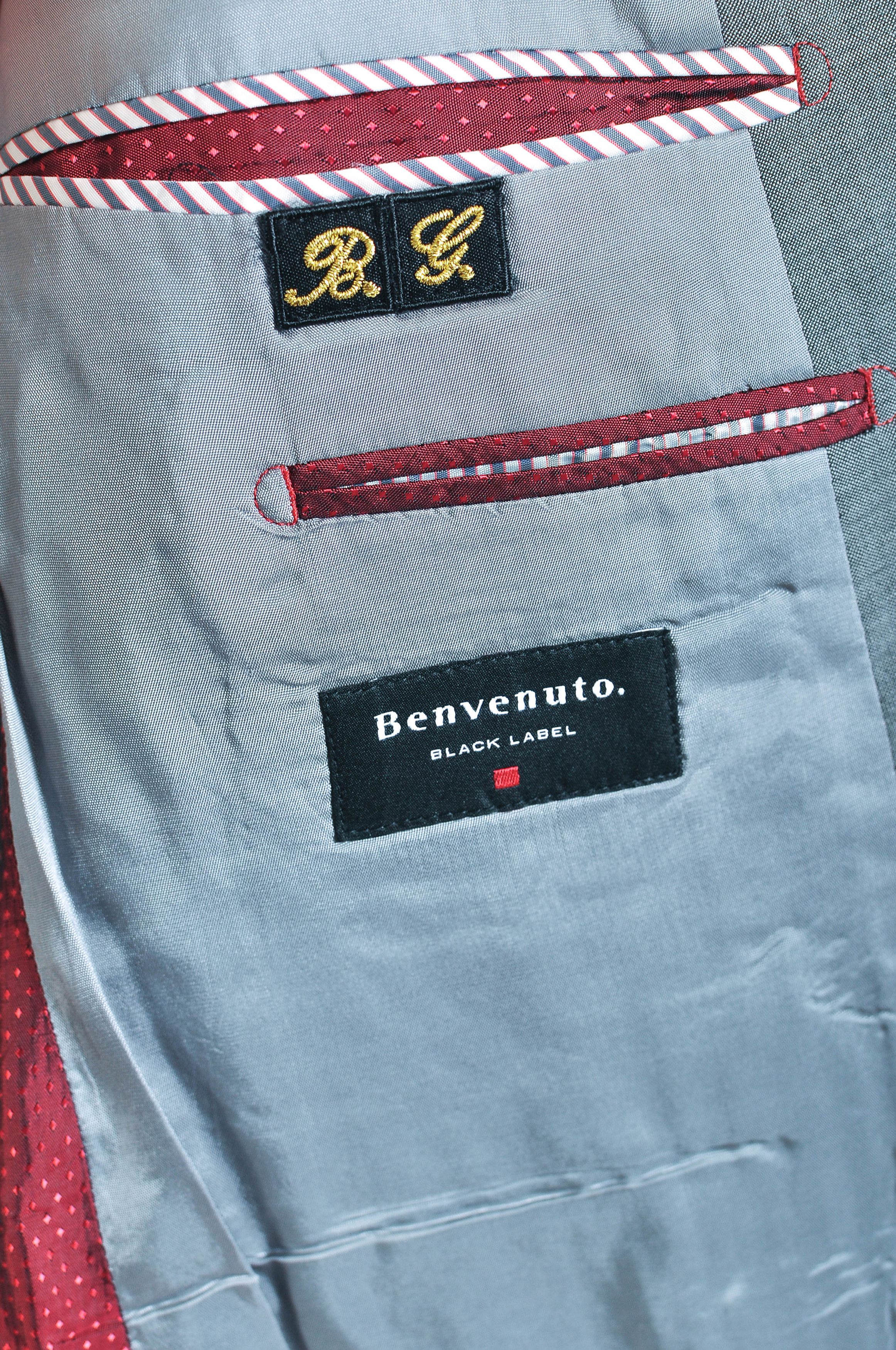 BENVENUTO. Benvenuto. Black label grey suit Size 42S - 4 Thumbnail