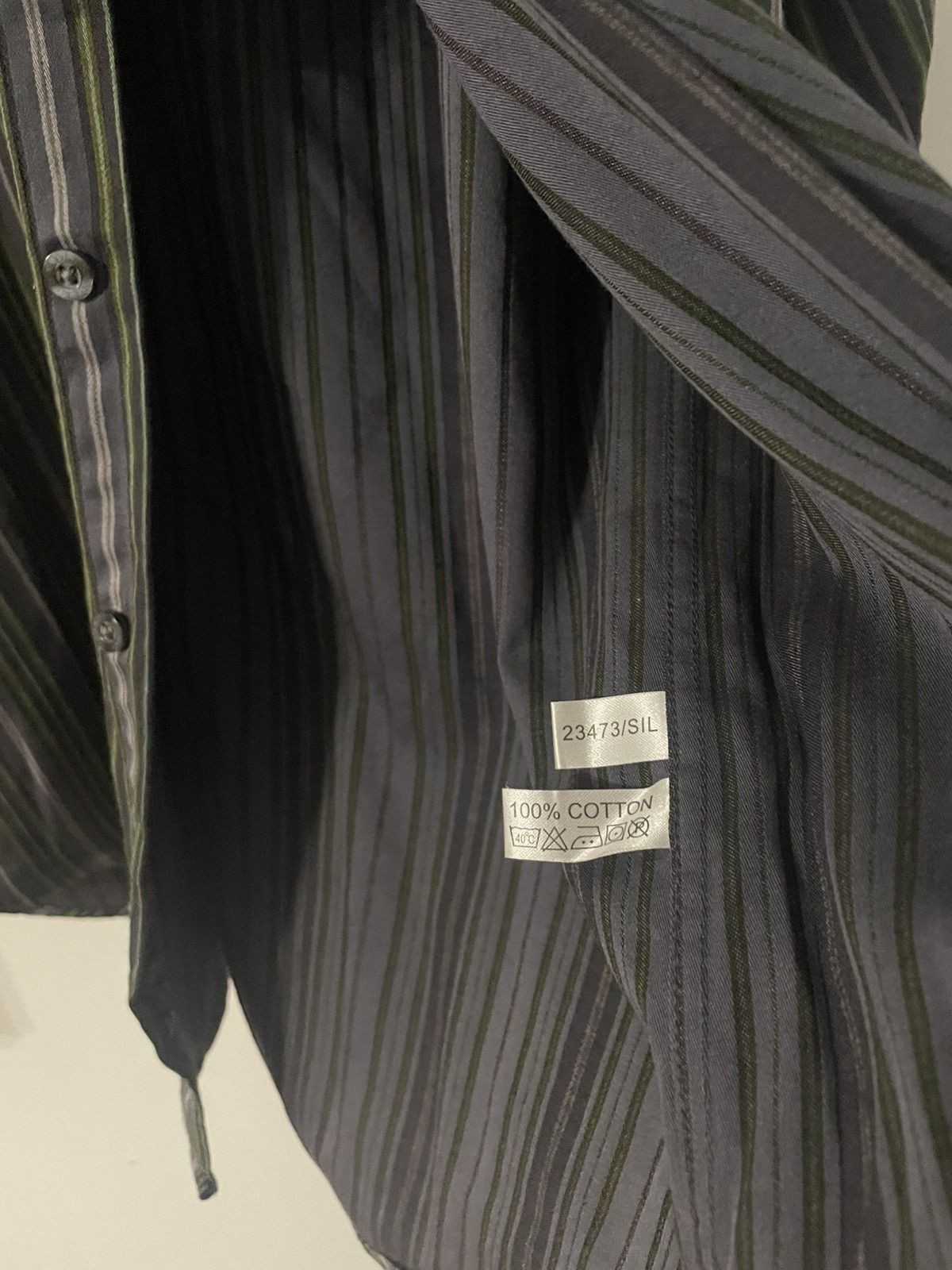 Vintage × Yves Saint Laurent Vintage Yves Saint Laurent/YSL luxury shirt Size US M / EU 48-50 / 2 - 3 Thumbnail