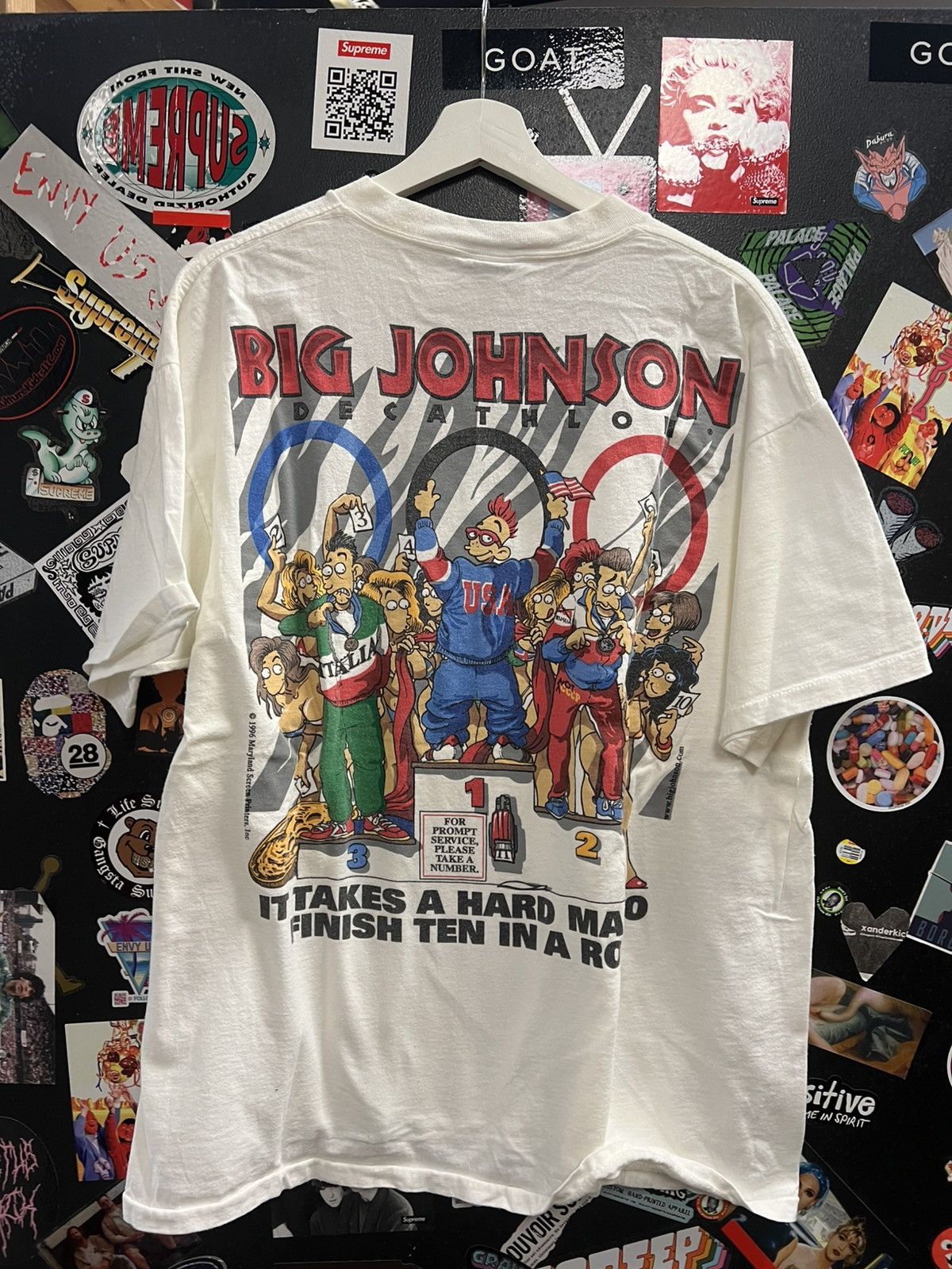Vintage Vintage Big Johnson Decathlon Shirt Size US XL / EU 56 / 4 - 2 Thumbnail
