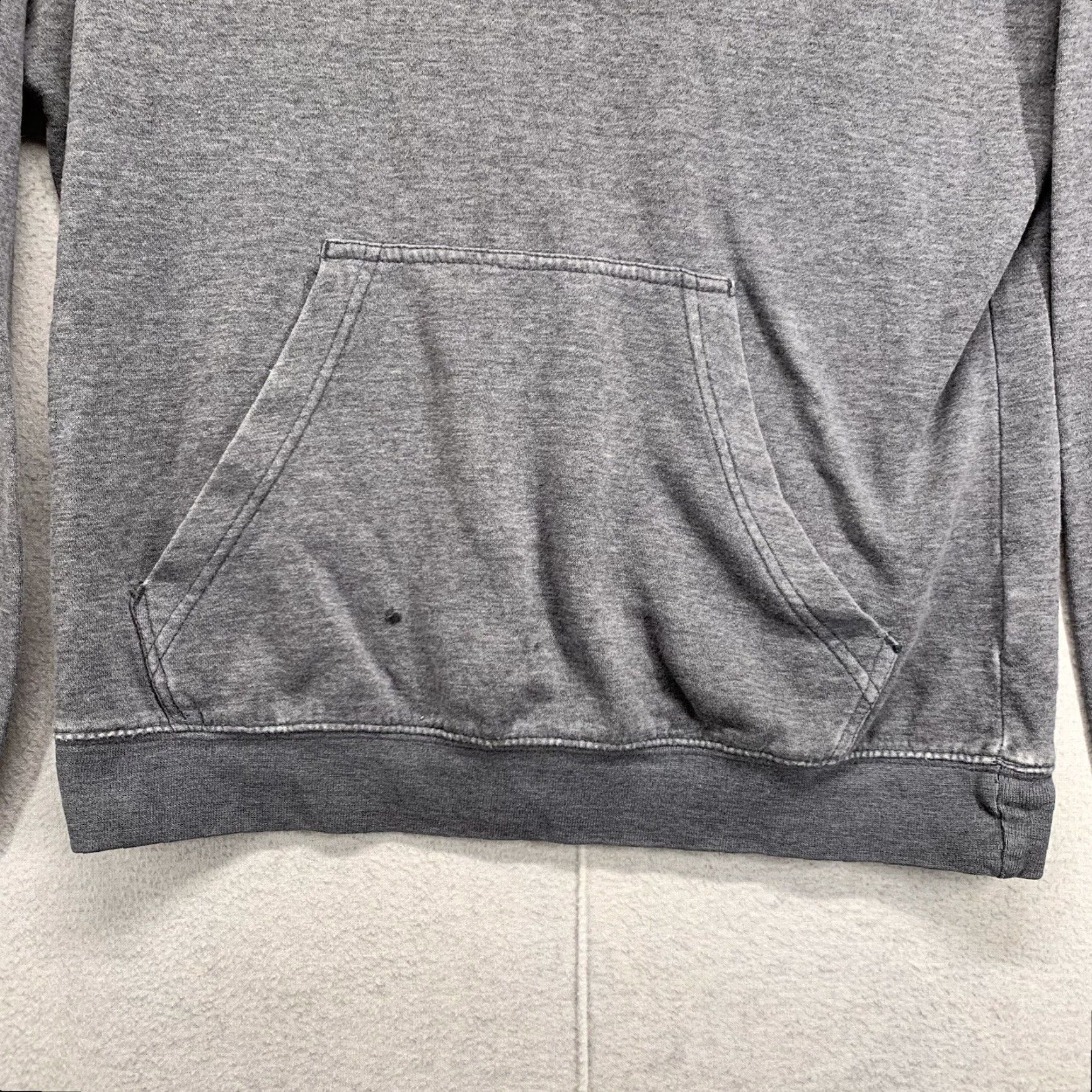 Nike VINTAGE Nike Hoodie Sweatshirt Gray Swoosh Logo Pullover High Neck Regular Men's Size Small Size US S / EU 44-46 / 1 - 4 Thumbnail