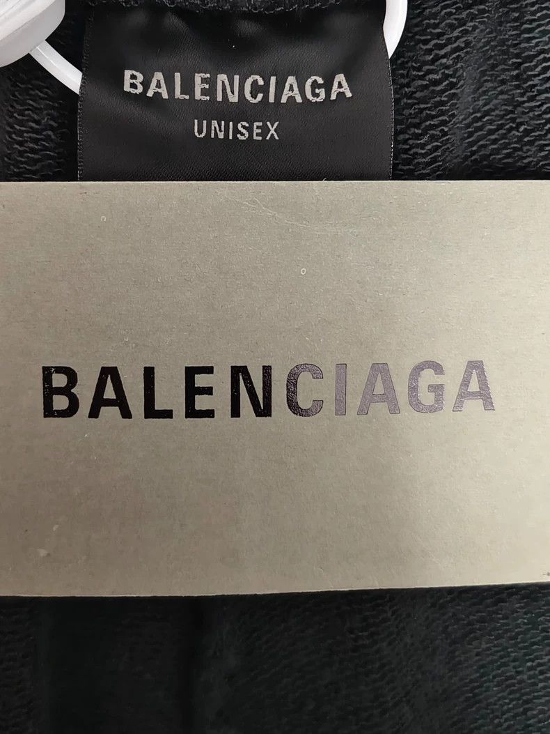 Balenciaga Balenciaga size S Earth Earth Baggy Made Old Alphabet Print Size US 26 / EU 42 - 5 Thumbnail