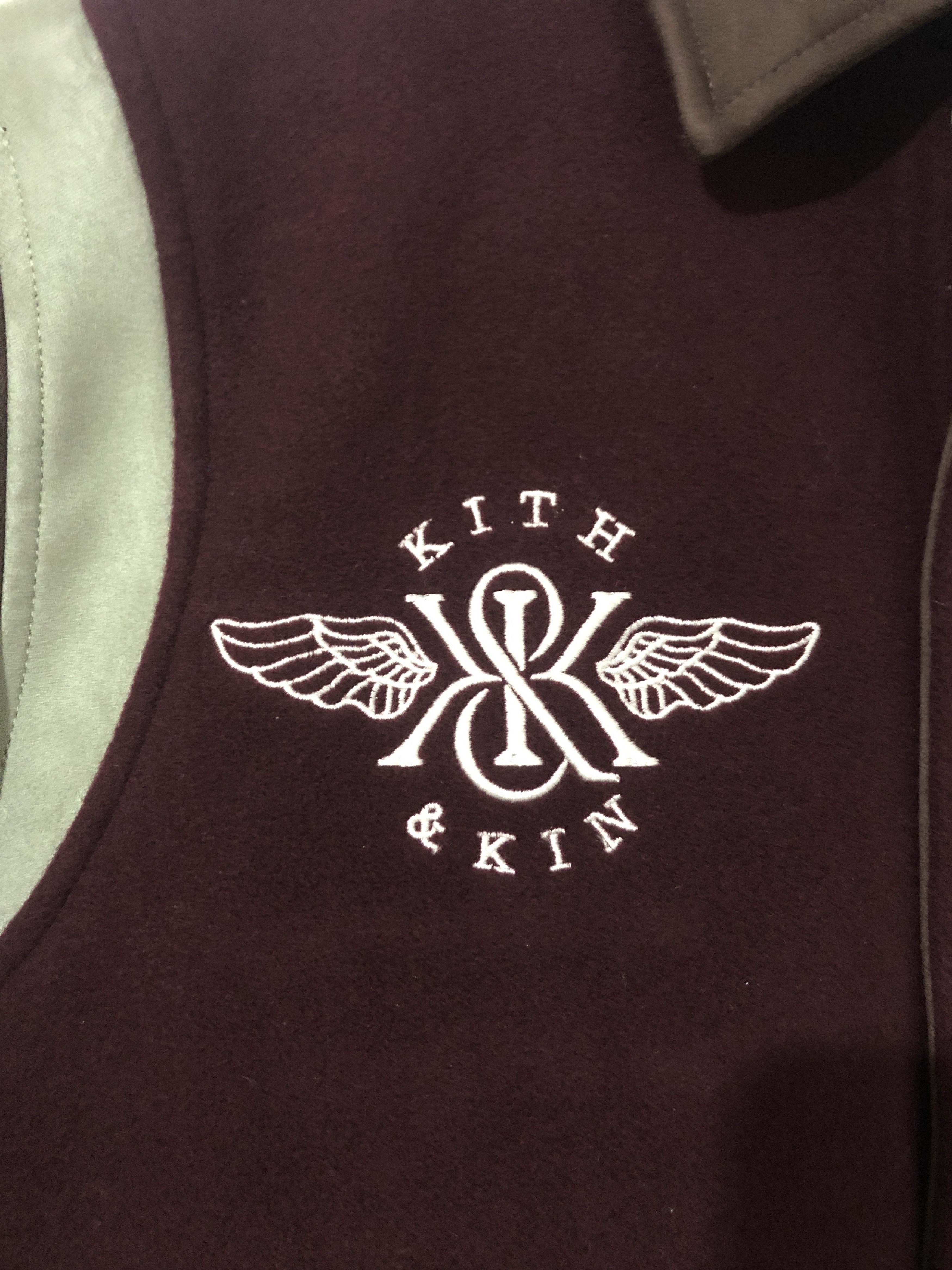Kith Kith Wool & Microsuede Varsity Jacket Size US M / EU 48-50 / 2 - 7 Thumbnail