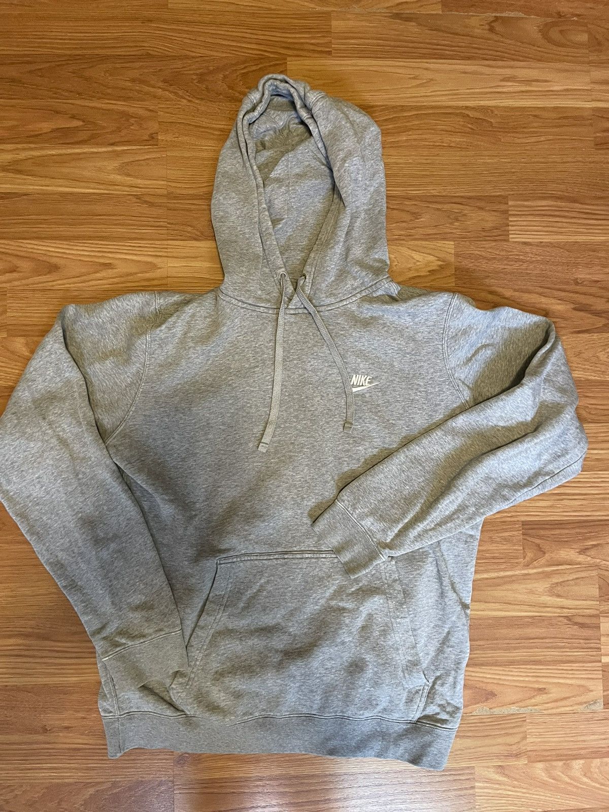 Nike Grey Nike Hoodie✔️ Size US M / EU 48-50 / 2 - 1 Thumbnail