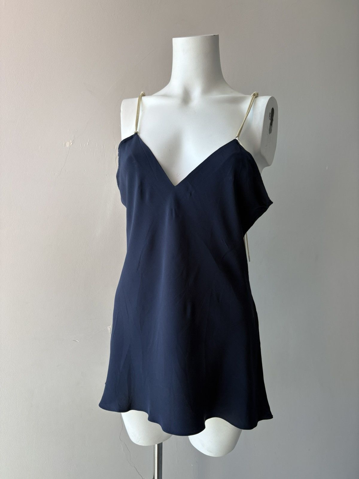 Vintage italian silk blouse Size L / US 10 / IT 46 - 5 Thumbnail