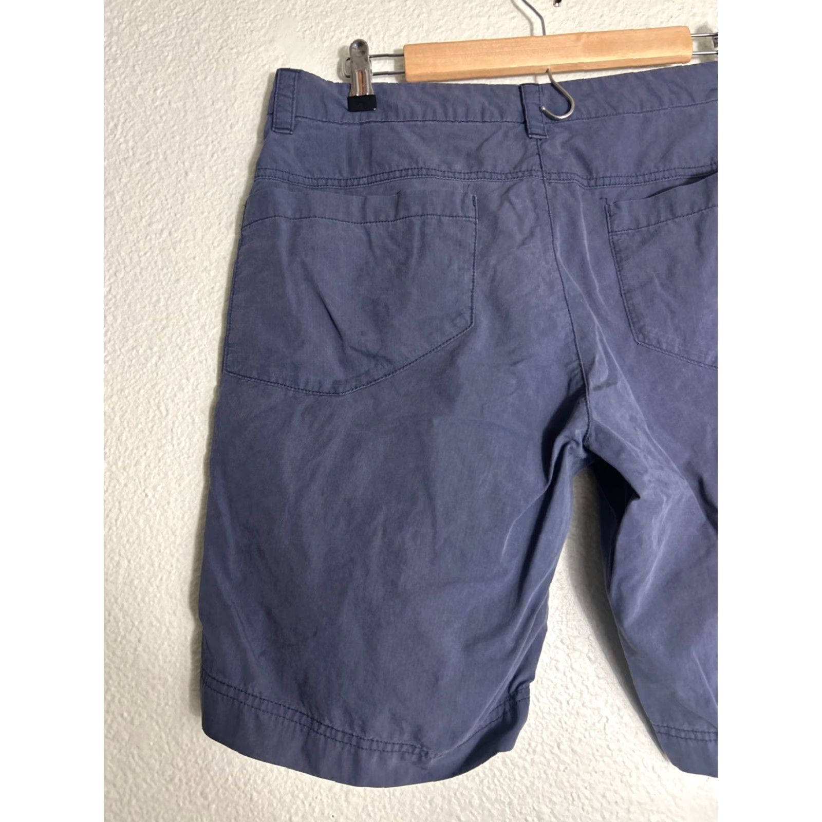 Spyder Spyder Ryder Shorts Gray Mens XL Zip Belt Loops 35x9 Cotton Nylon Solid Logo 9in Inseam Casual Size US 36 / EU 52 - 6 Thumbnail