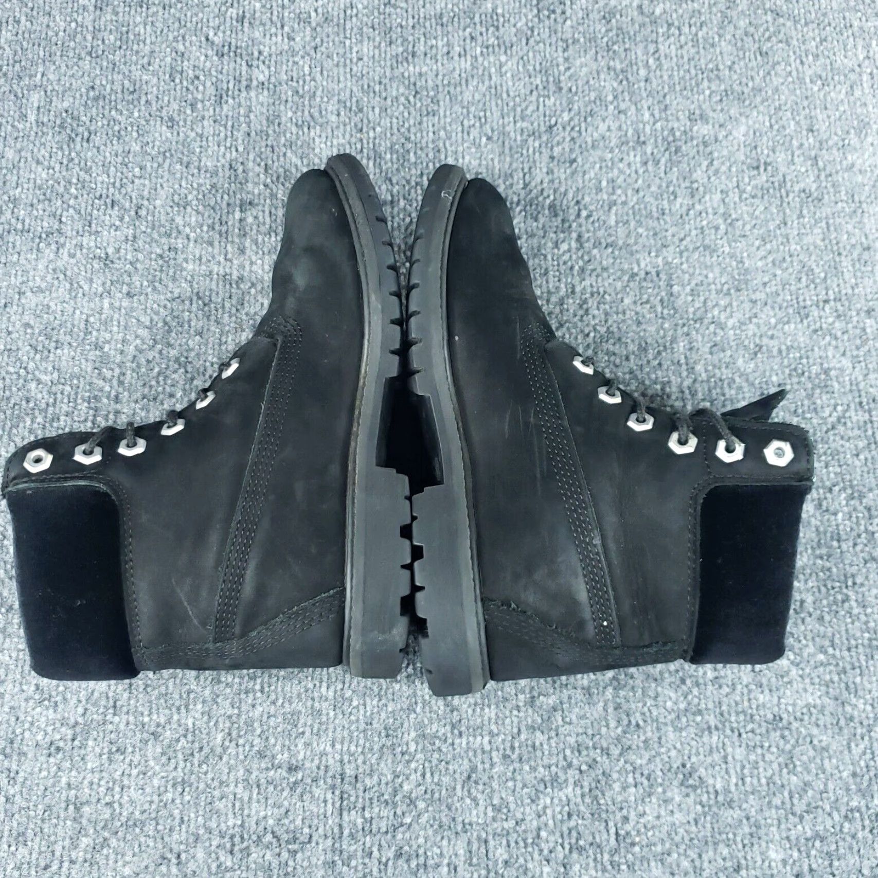 Timberland Timberland Waterproof Boots Womens Black Leather Velvet Size 6 Size US 4 / IT 34 - 5 Thumbnail