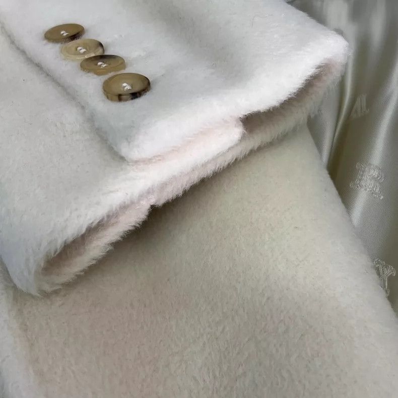 Max Mara Max Mara Solid + Cashmere + Alpaca + Camel + Coat Size XS / US 0-2 / IT 36-38 - 3 Thumbnail