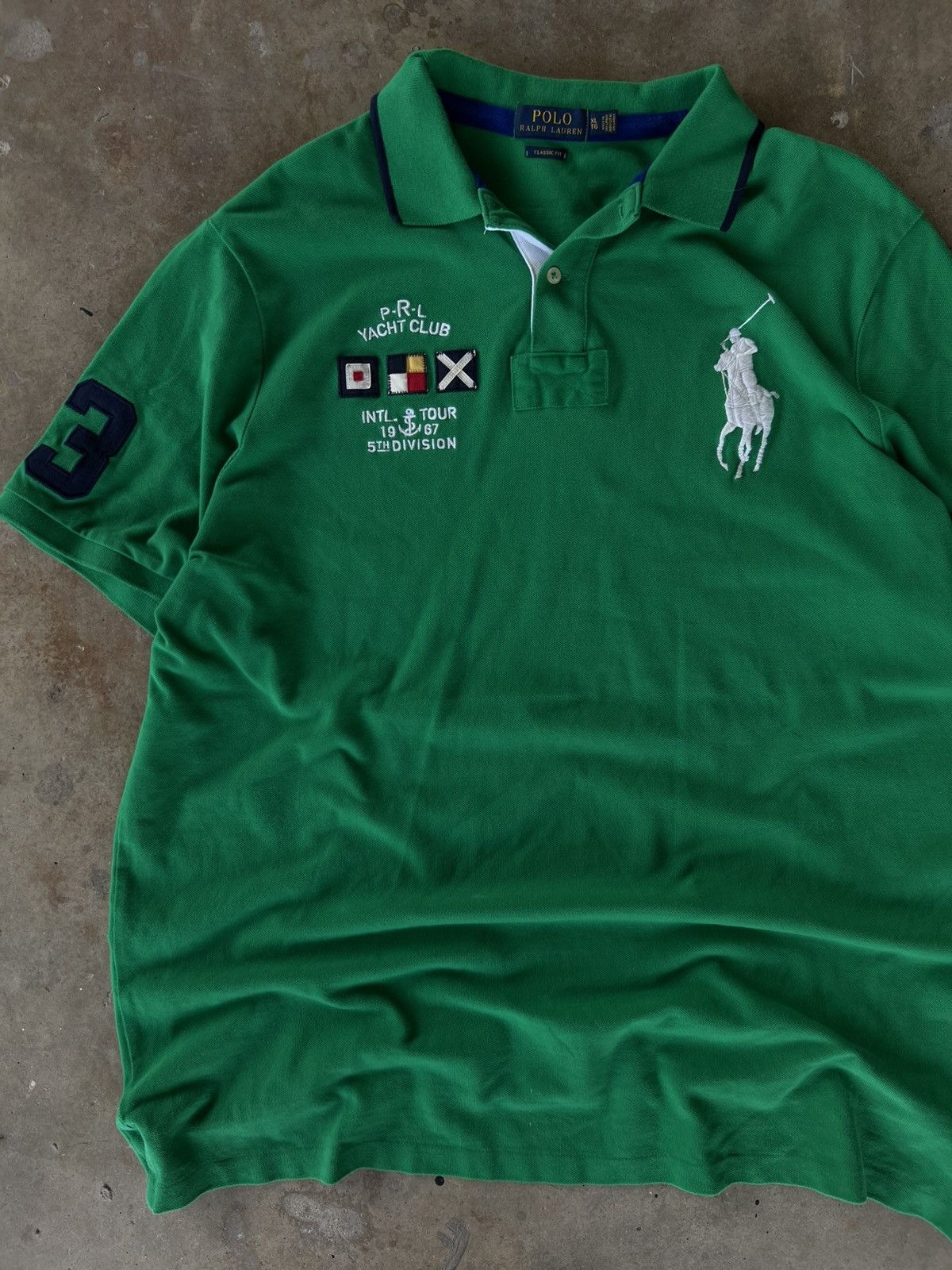 Polo Ralph Lauren Vintage Polo Ralph Lauren Button Up Polo Shirt Size US XL / EU 56 / 4 - 1 Thumbnail