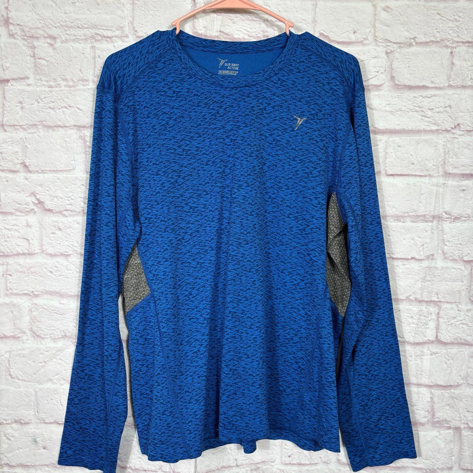 Old Navy Old Navy Active Blue Long Sleeve Performance Shirt Large Size US L / EU 52-54 / 3 - 1 Thumbnail