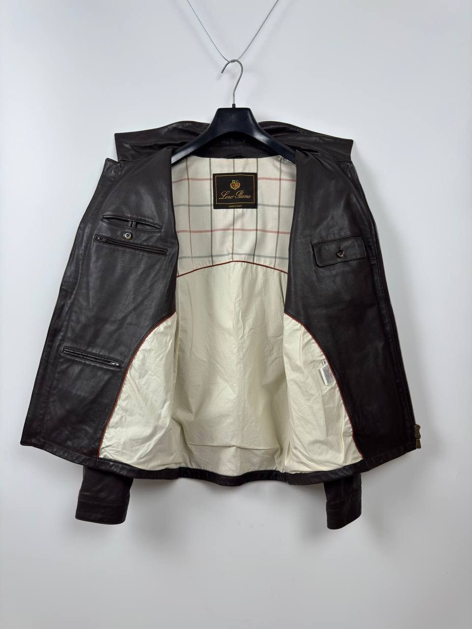 Loro Piana Loro Piana Leather Brown Jacket Size US M / EU 48-50 / 2 - 2 Thumbnail