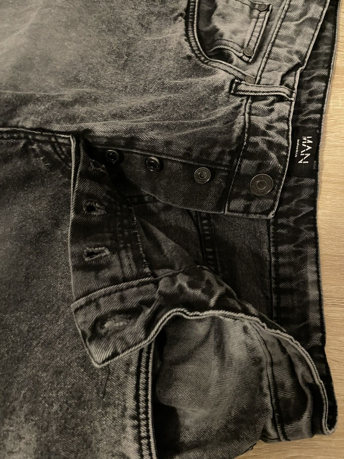 Boohoo BoohooMan Grey Acid Wash- Size 34 Size US 34 / EU 50 - 7 Thumbnail