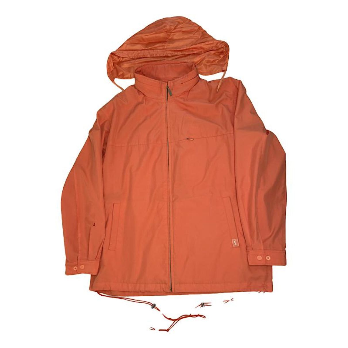Orange Polyester Jacket