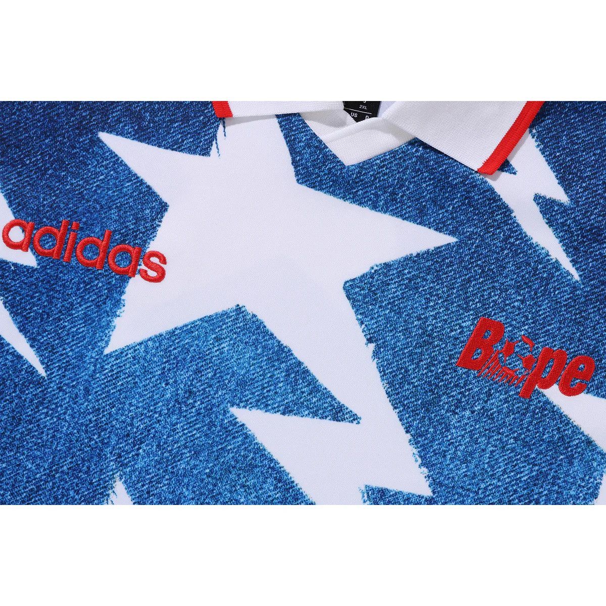 Adidas × Bape Bape Adidas Star Jersey Size US M / EU 48-50 / 2 - 3 Thumbnail