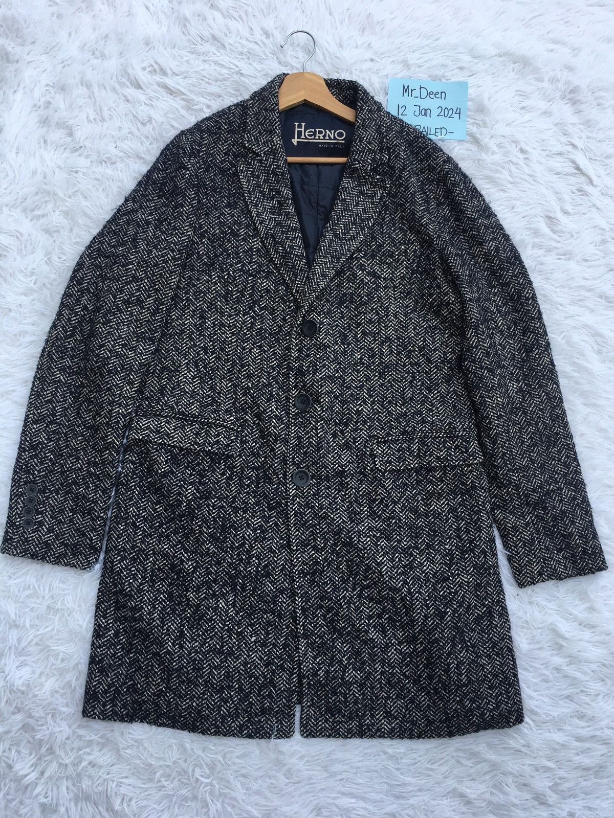 Herno Rare Vintage Herno Wool Blazer Size L / US 10 / IT 46 - 5 Thumbnail
