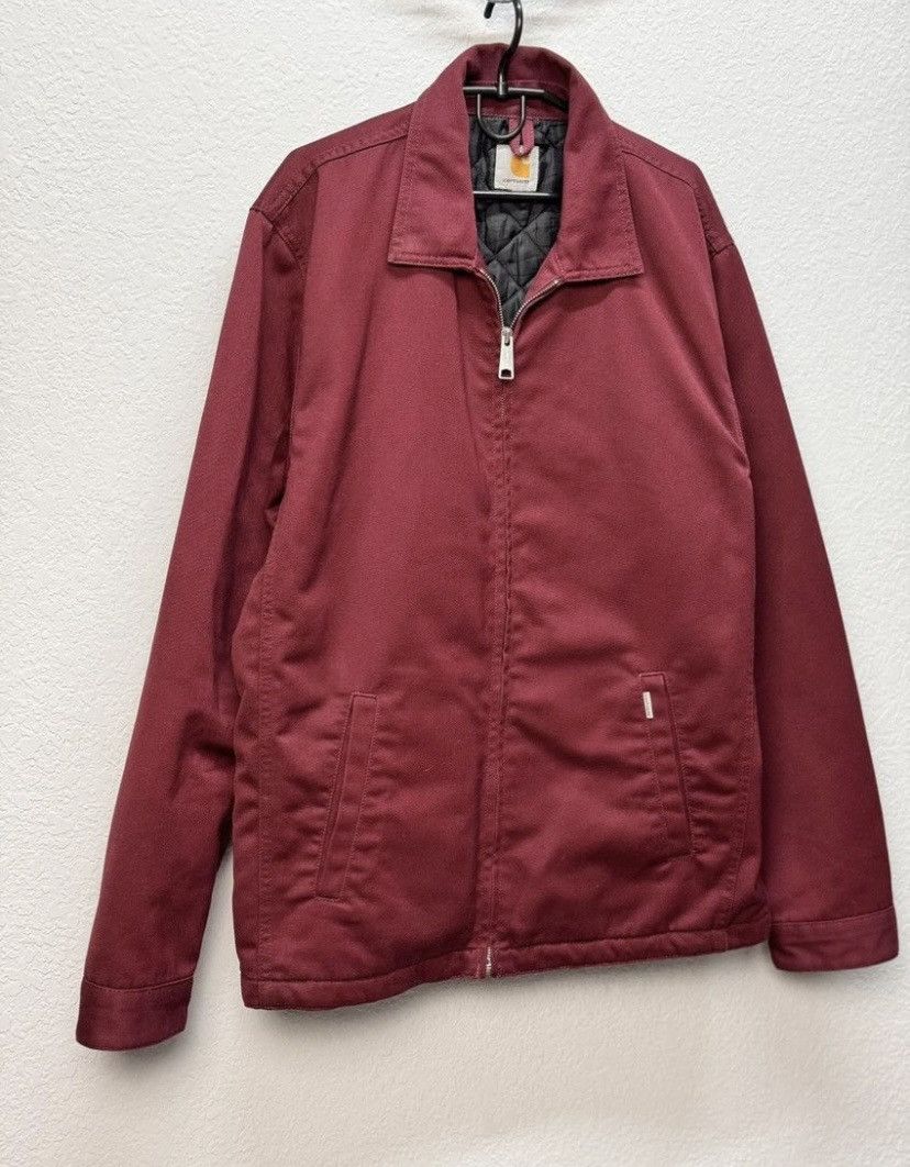 Carhartt Wip Carhartt WIP Jacket Red Work Coat Vintage Size US XL / EU 56 / 4 - 15 Thumbnail