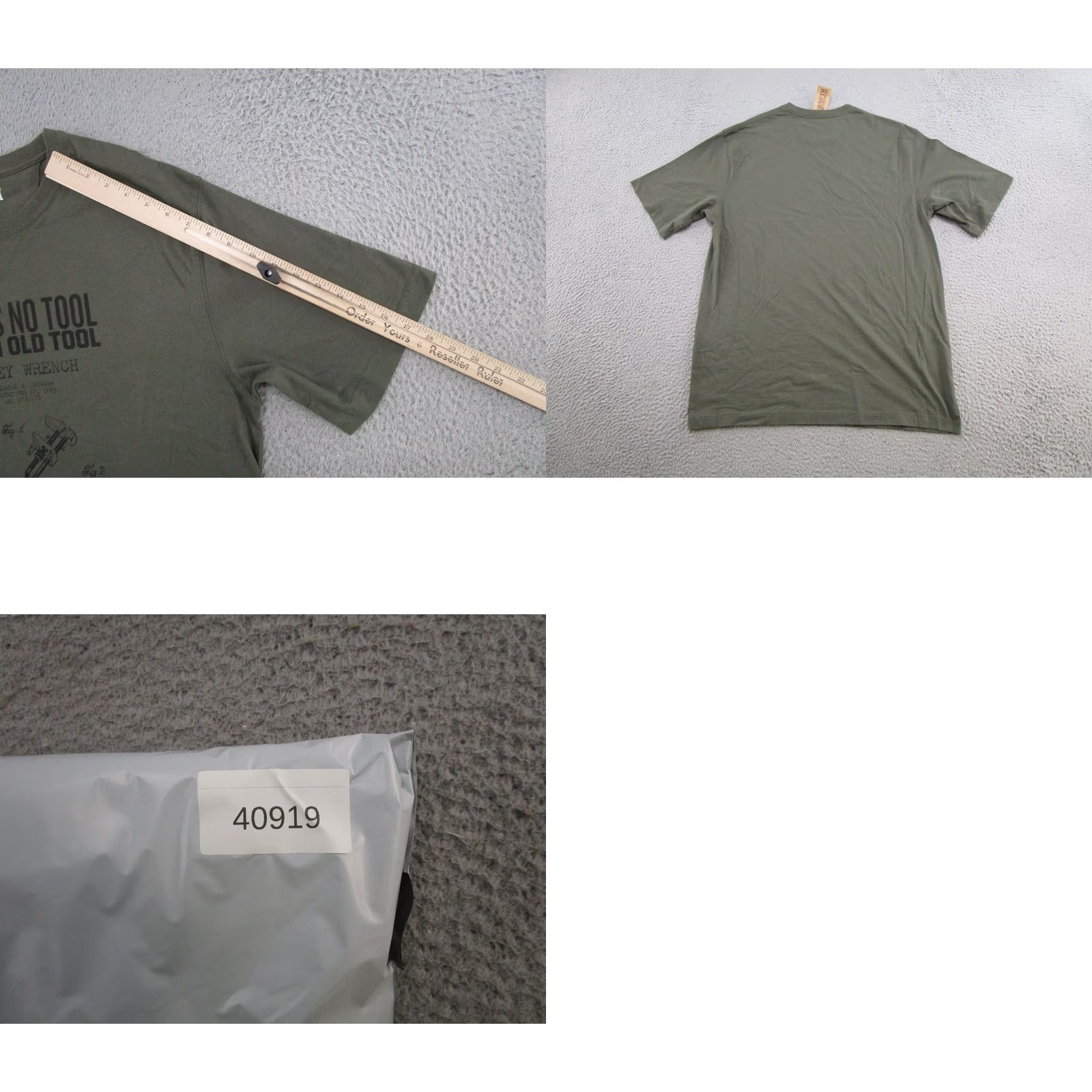 Logo 7 Duluth Shirt Mens M Green Short Sleeve Crew Neck Logo T-Shirt 94261 New Monogram Graphic USA Retro Dad Size US M / EU 48-50 / 2 - 8 Thumbnail