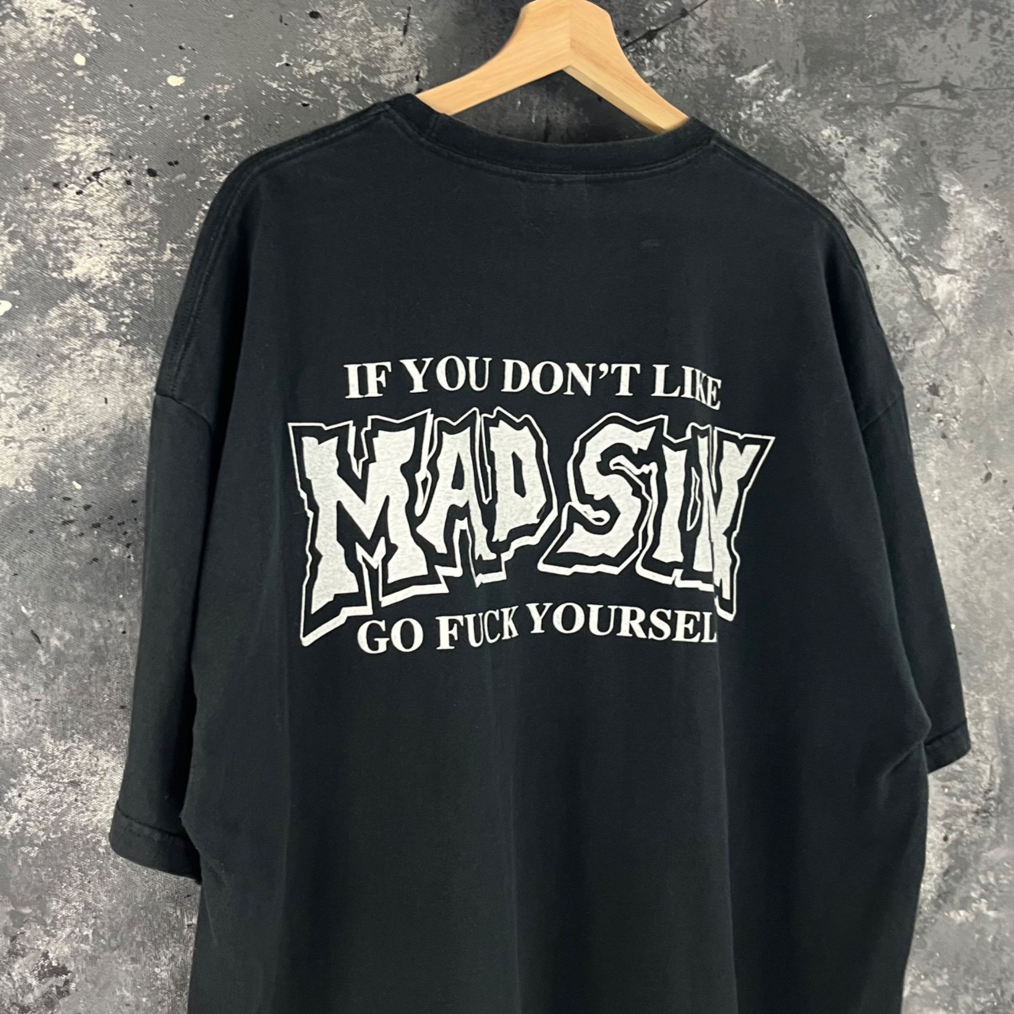 Band Tees × Vintage Vintage Y2K Madsin band shirt Size US XL / EU 56 / 4 - 4 Thumbnail