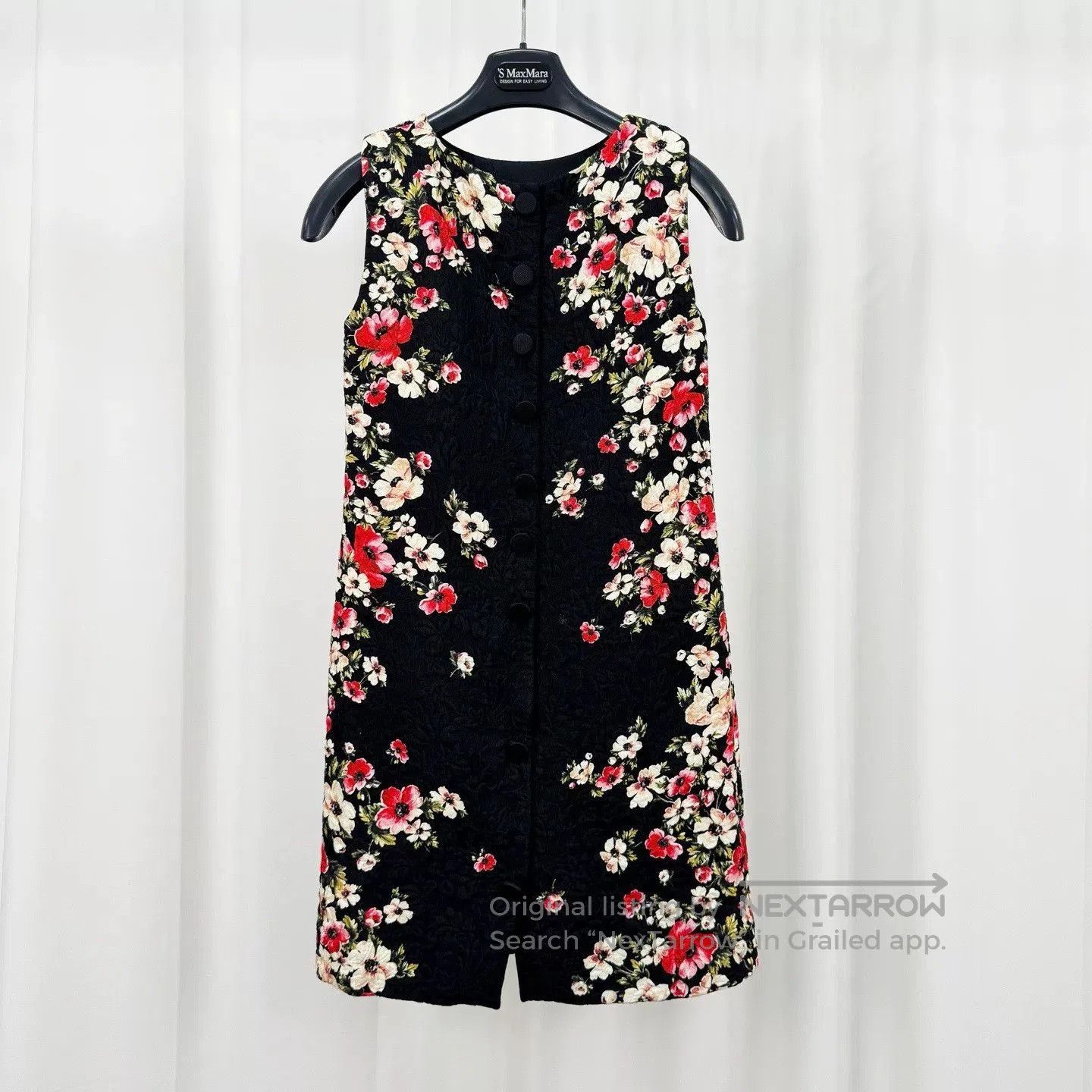 Dolce & Gabbana Dolce&Gabbana Floral Embossed Dress. Size XS / US 0-2 / IT 36-38 - 1 Thumbnail