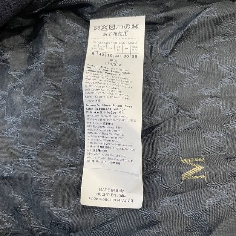 Max Mara Max Mara 101801 Classic double-faced woolen loose breasted Size L / US 10 / IT 46 - 6 Thumbnail