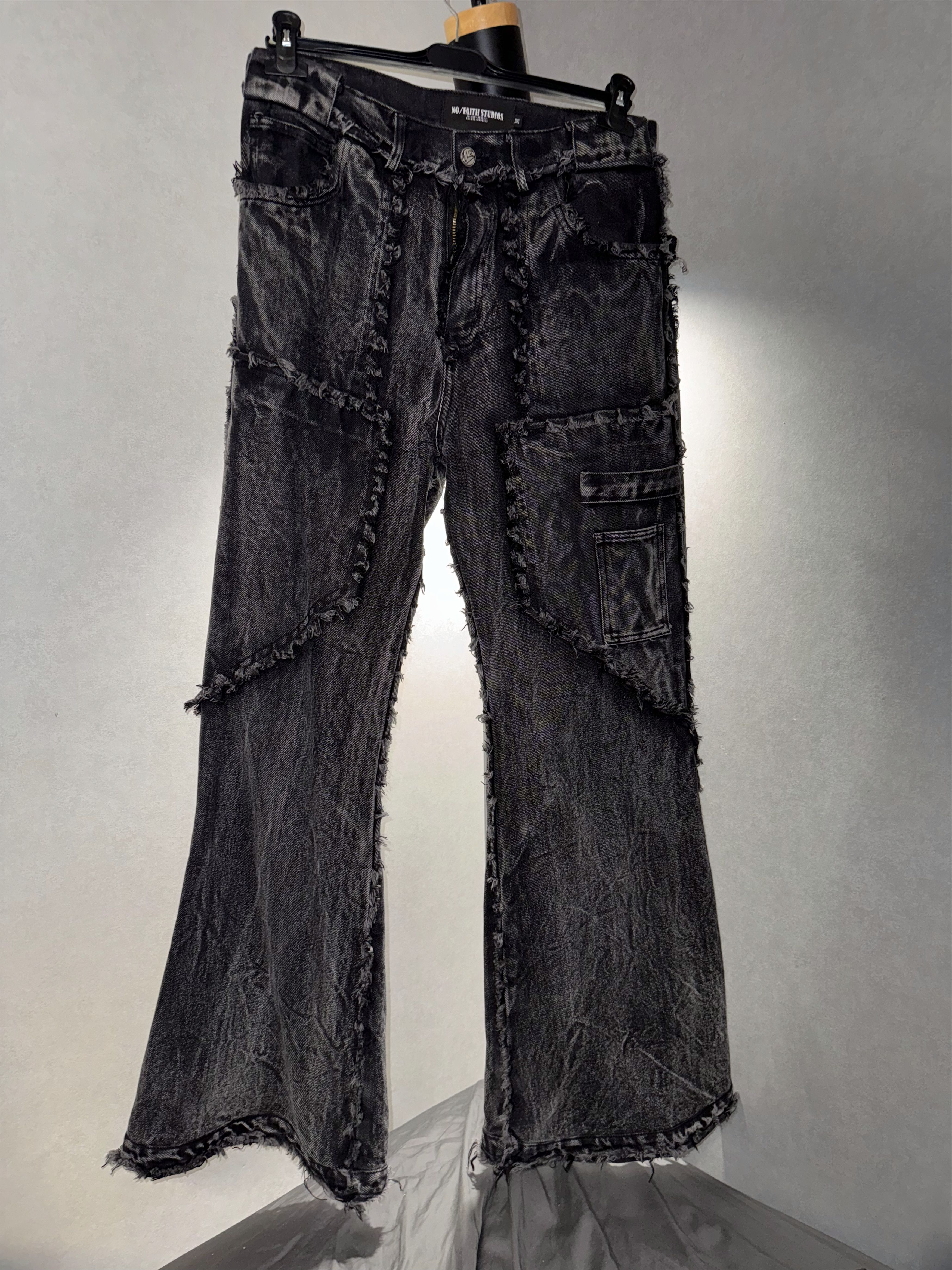 No Faith Studios NFS Flared Denim Size US 32 / EU 48 - 1 Thumbnail