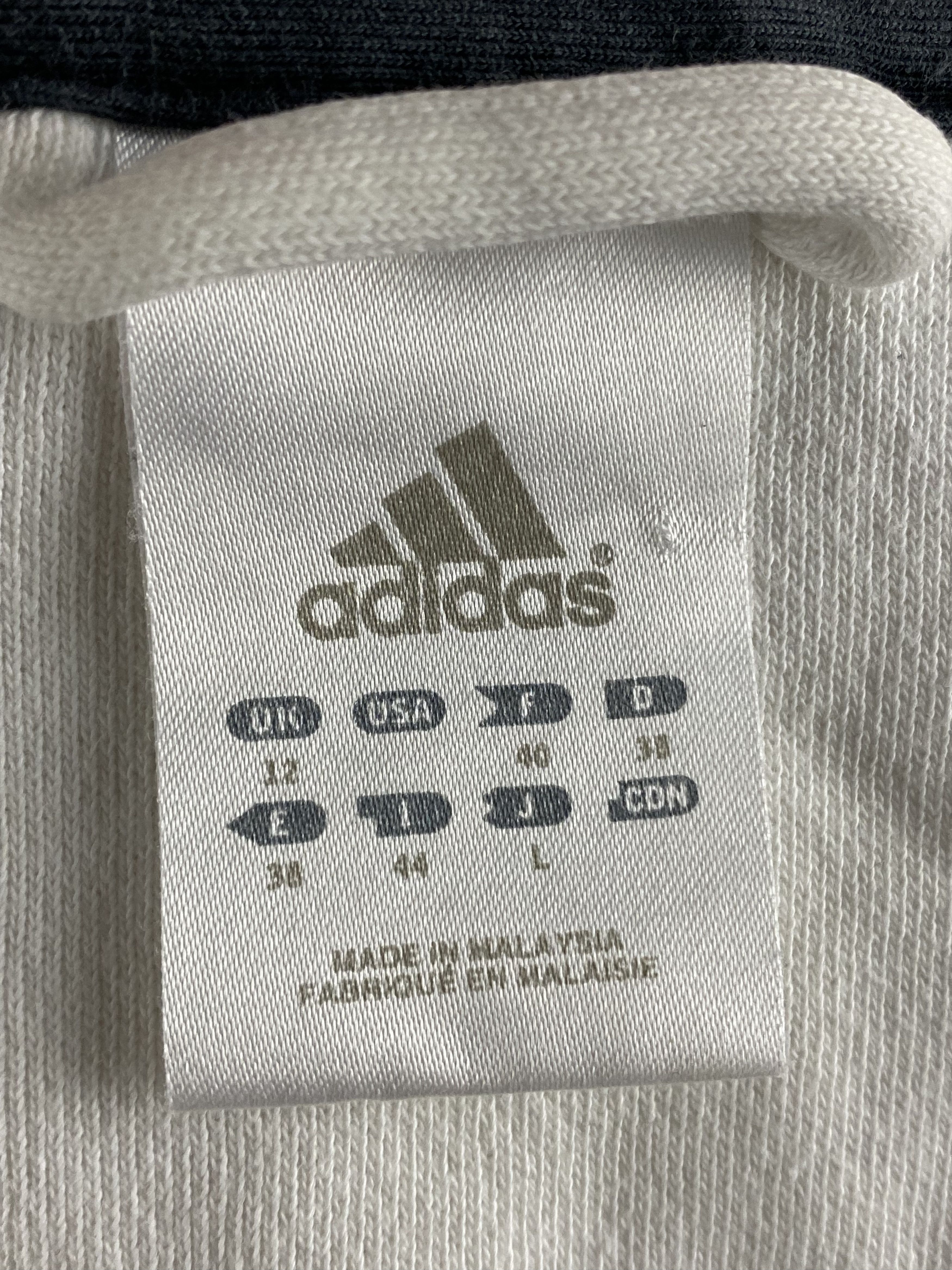 Adidas × Vintage Adidas Vintage Women's Full Zip Sweatshirt - M White Size M / US 6-8 / IT 42-44 - 5 Thumbnail