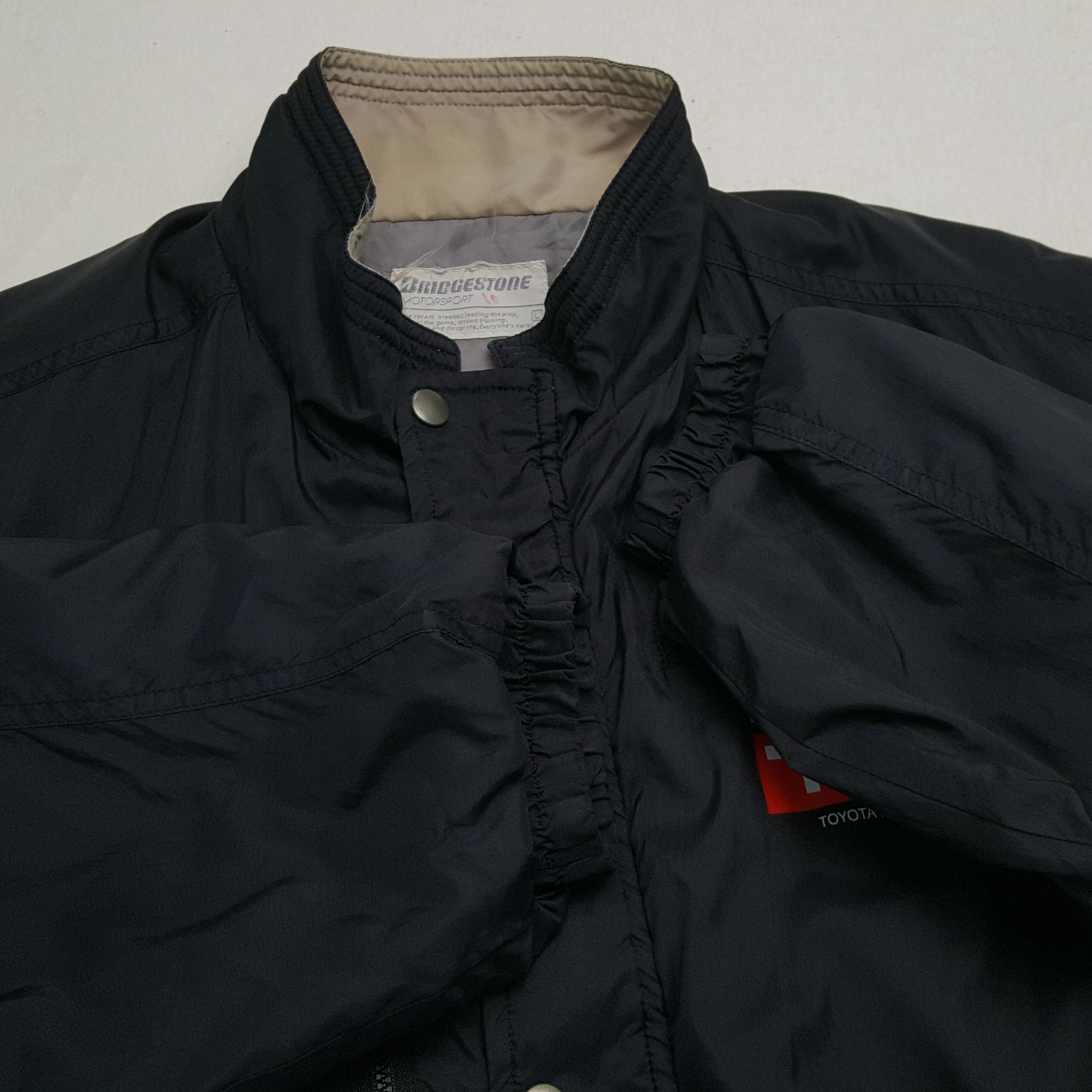 Japanese Brand × Vintage Vintage BRIDGESTONE TRD TOYOTA MOTORSPORTS Japanese Jacket Size US XL / EU 56 / 4 - 9 Thumbnail