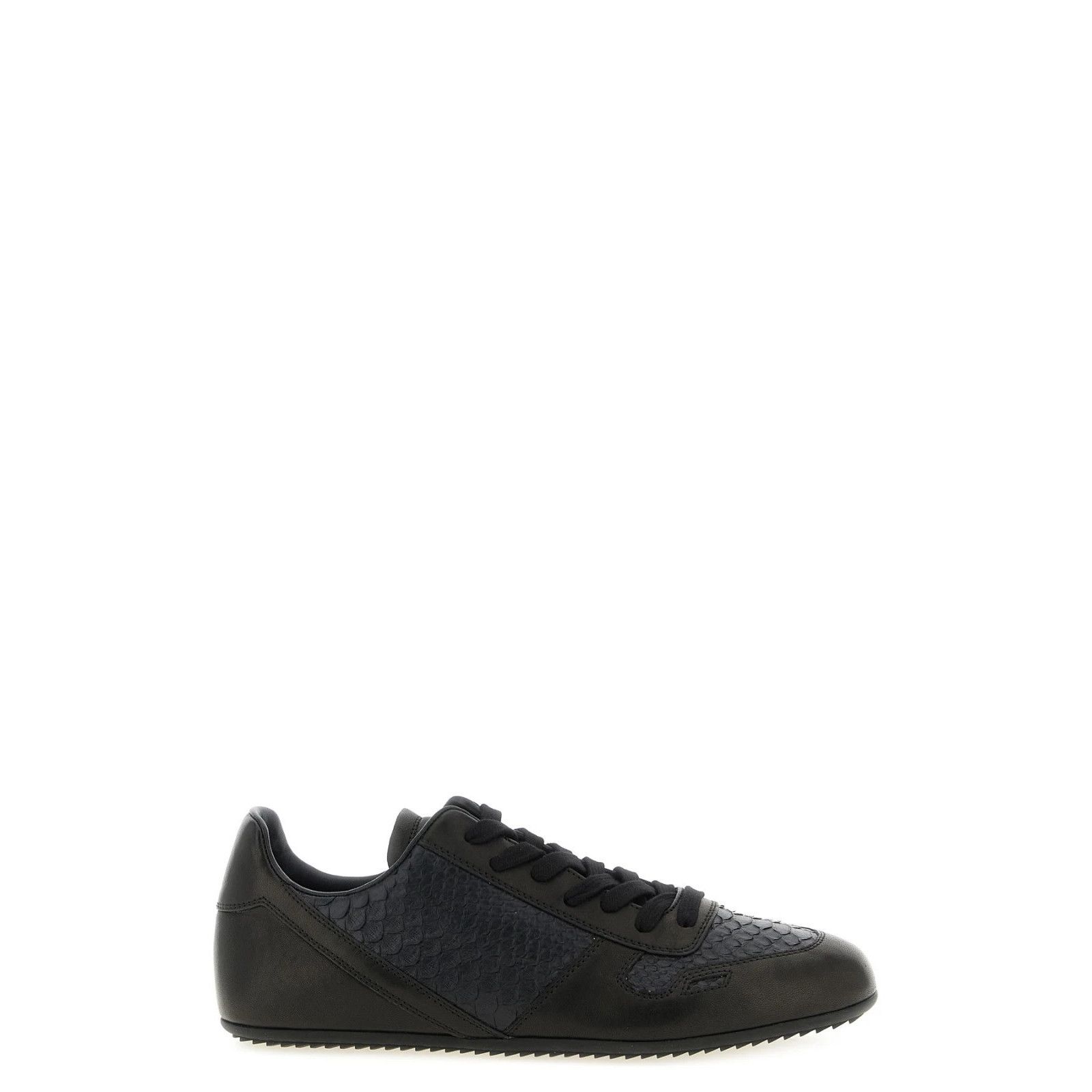 RICK OWENS Minimal Black Sneakers New & Authentic (Men's siz
