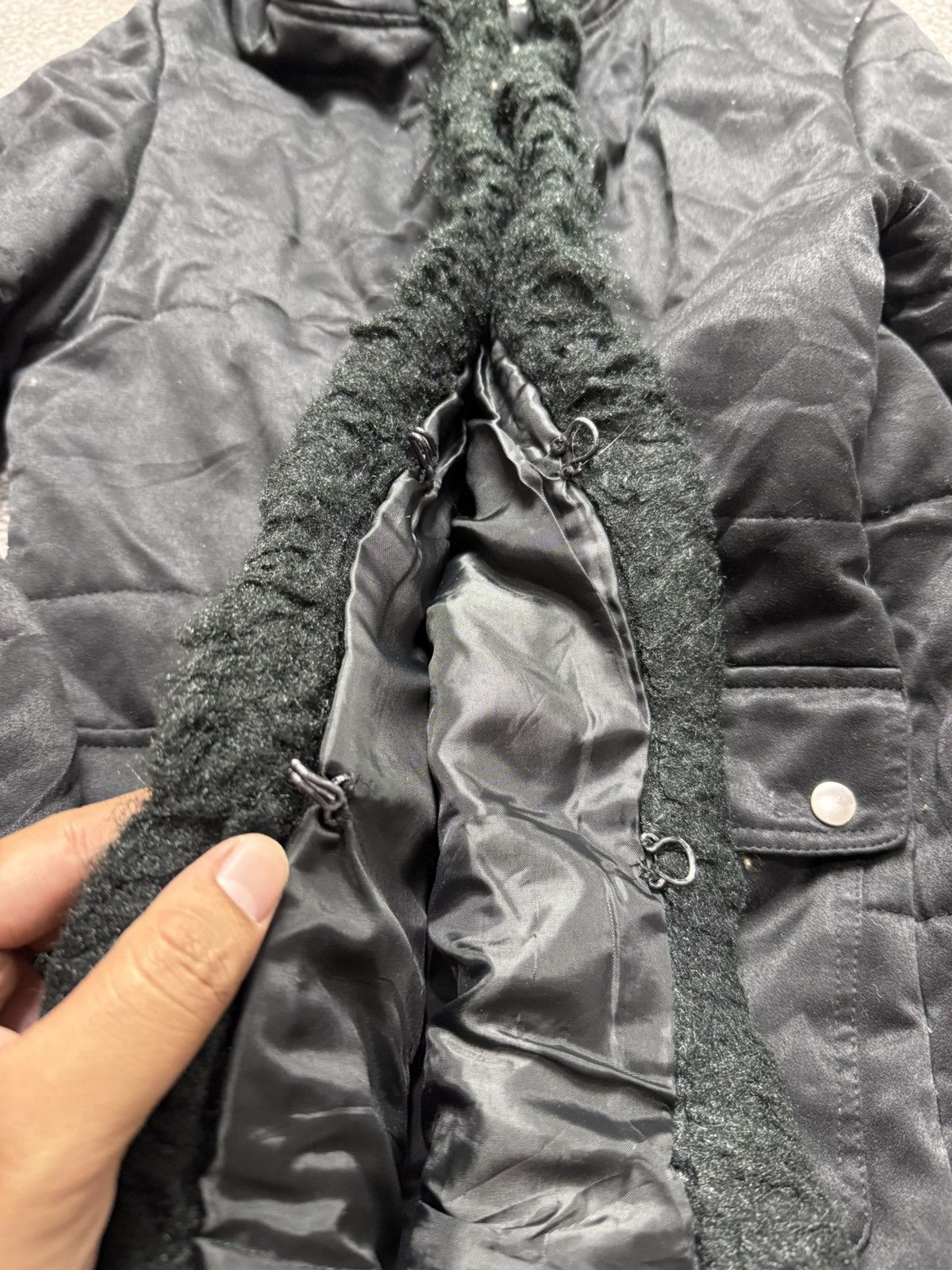 Hysteric Glamour Misch Masch Fur Bomber Hoodie Ifsixwasnine Lgb Styled Size US M / EU 48-50 / 2 - 7 Thumbnail