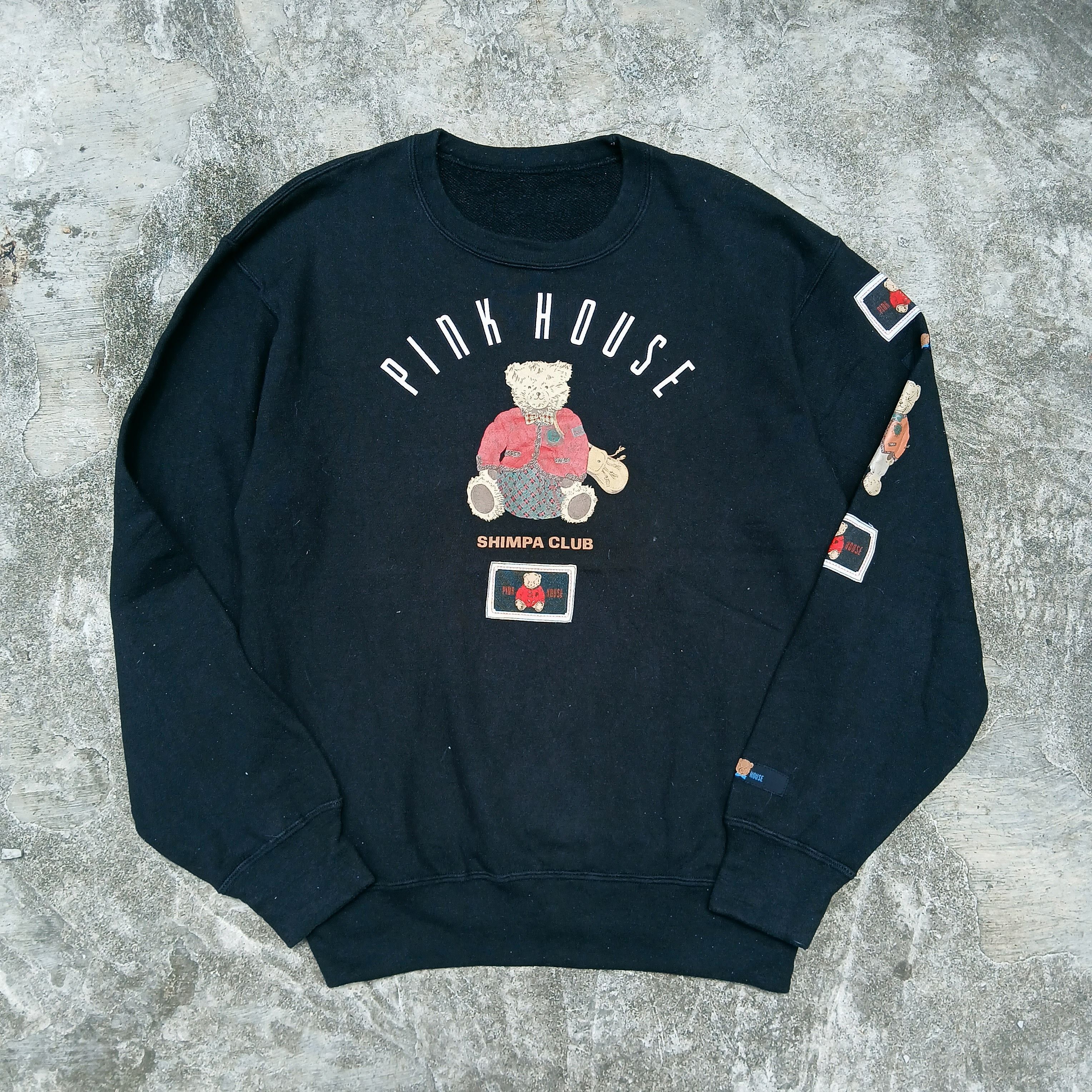 Pink House Vintage pink house sweatshirt Size US L / EU 52-54 / 3 - 1 Thumbnail