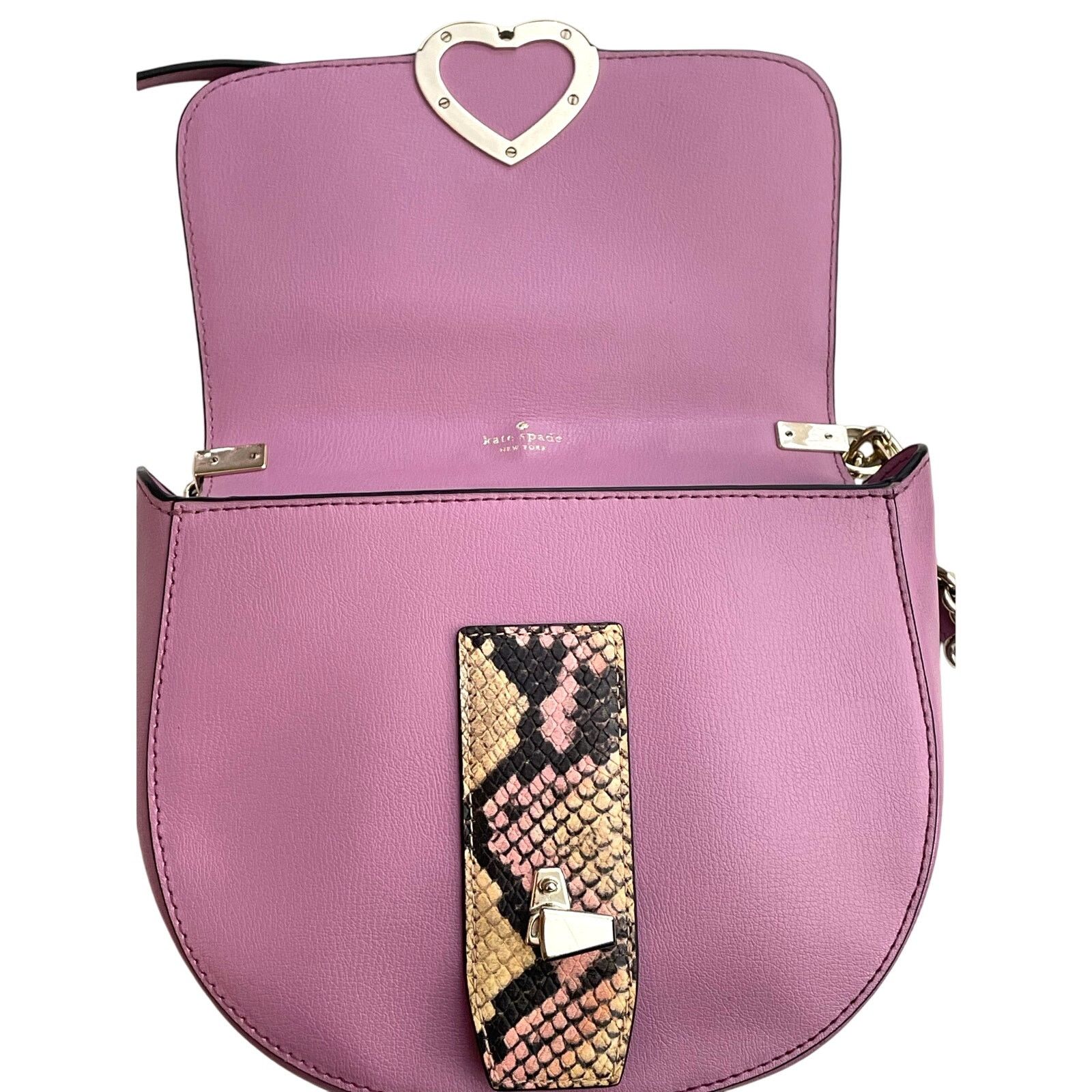 Kate Spade Kate Spade Robyn Exotic Leather Saddle Bag Dust Bag EUC Size ONE SIZE - 8 Thumbnail