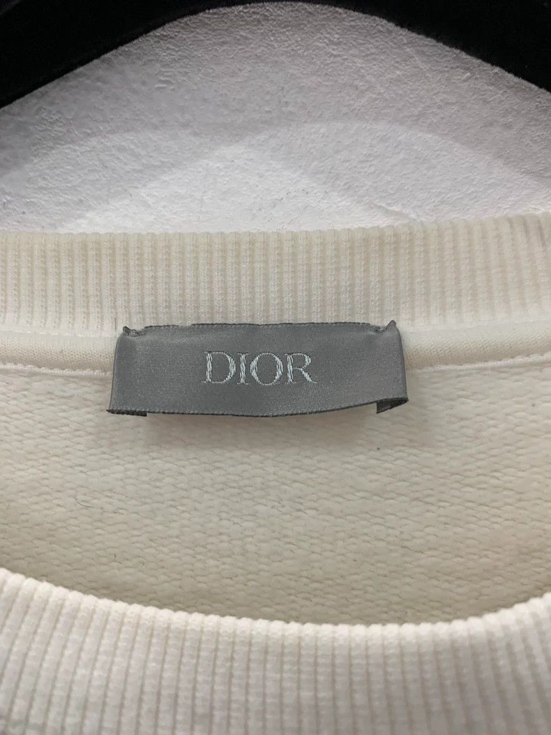 Dior Dior x Kaws yellow bee white Sweatshirt Size US M / EU 48-50 / 2 - 4 Thumbnail
