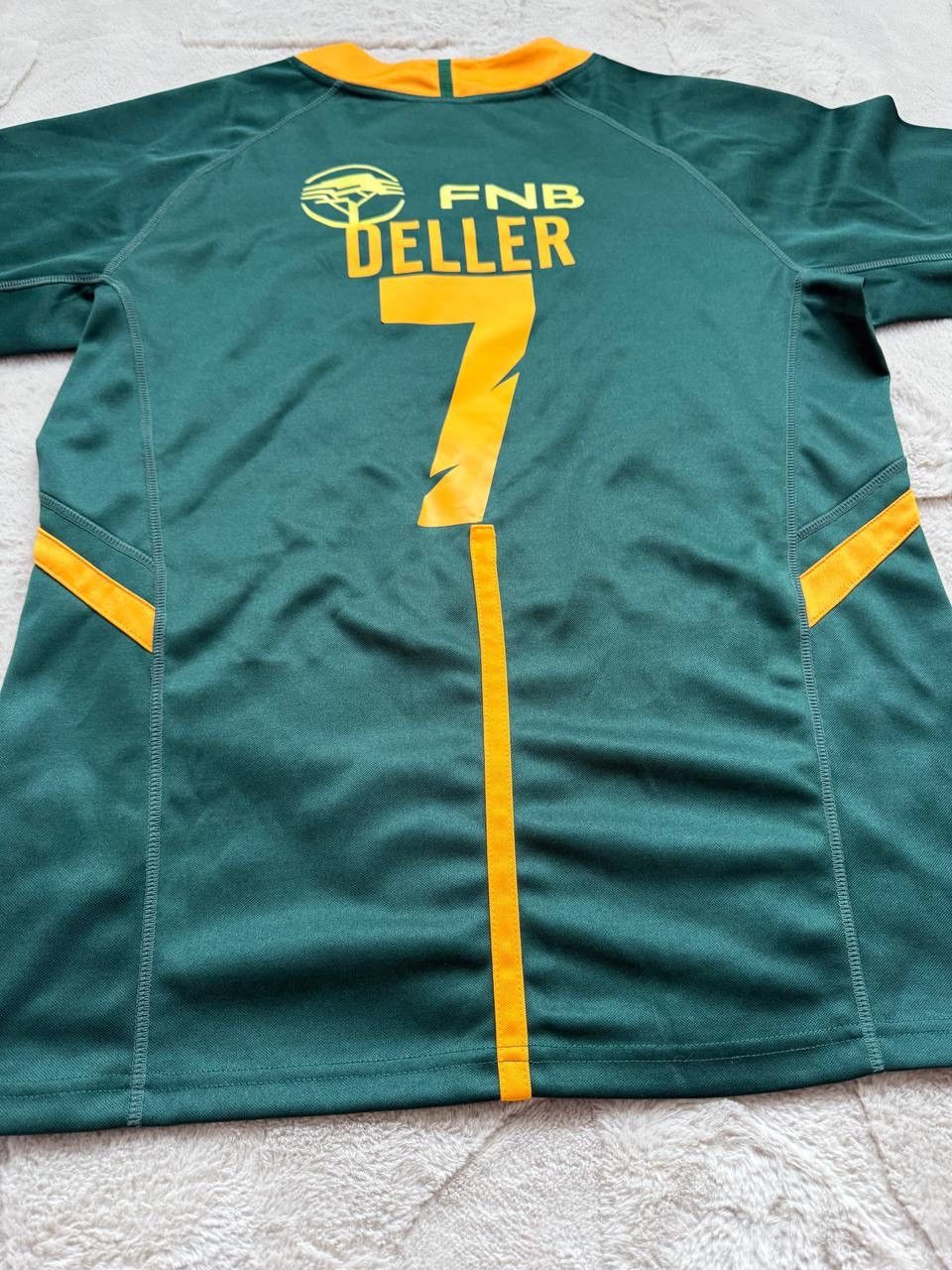 Asics Vintage 90’s Rugby South Africa Springboks Deller Jersey Size US M / EU 48-50 / 2 - 11 Thumbnail
