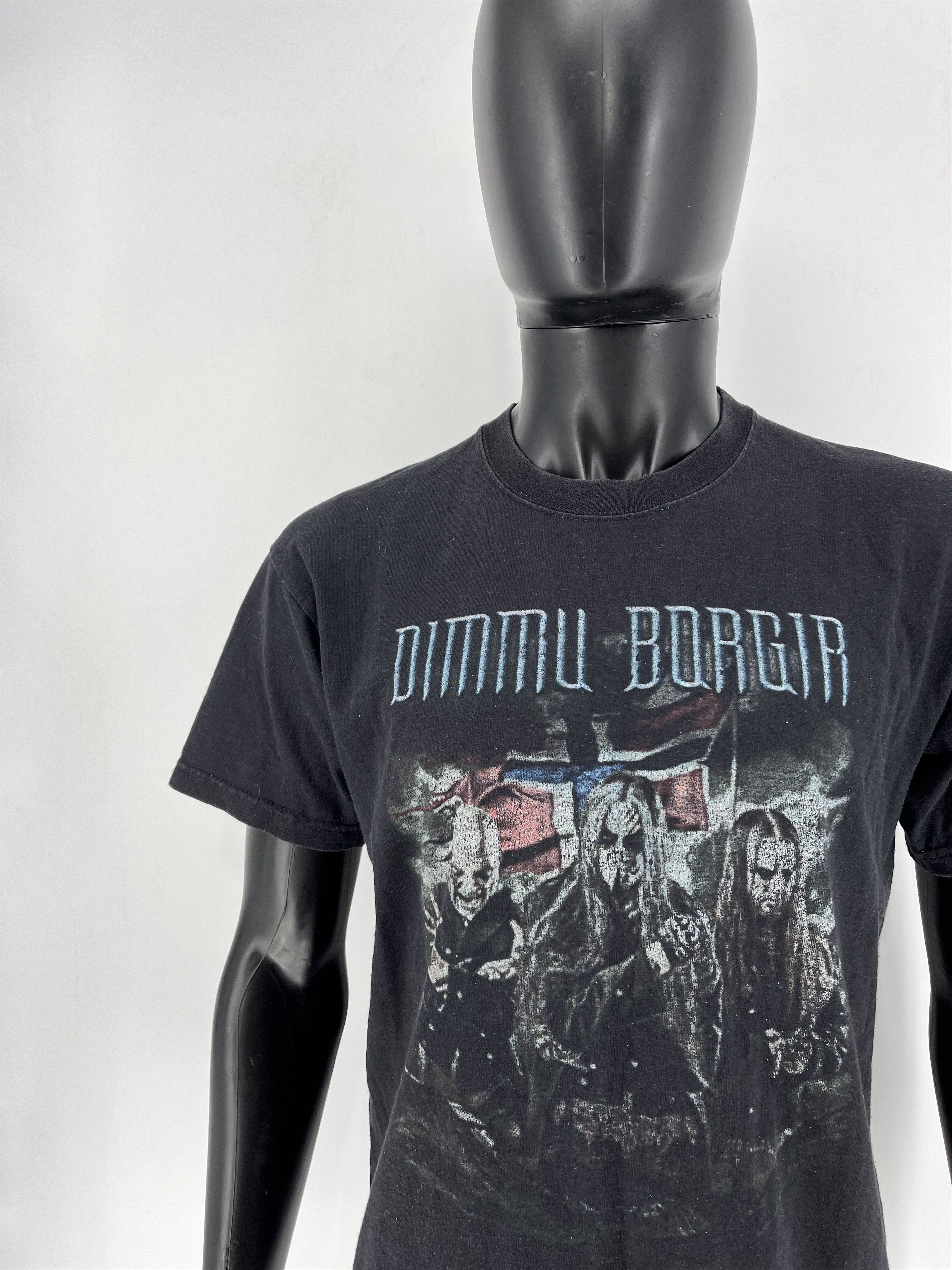 Band Tees × Vintage Vintage Y2K Dimmu Borgir Mankind’s Guilt Dark Band Tshirt Size US L / EU 52-54 / 3 - 6 Thumbnail
