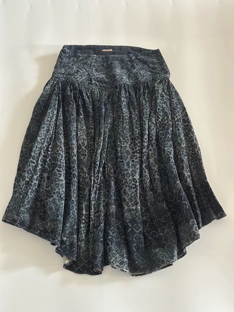 Kapital Kapital Retro Tapestry Corduroy Skirt Pants Size 22" - 1 Thumbnail