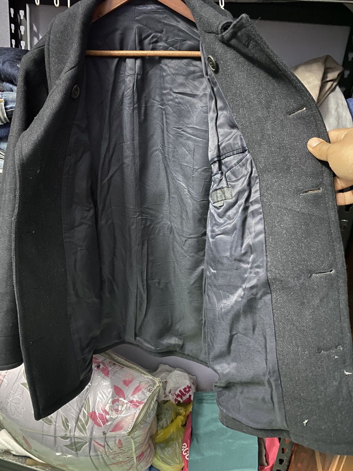 A.P.C. APC PEACOAT JACKET black France Size US S / EU 44-46 / 1 - 4 Thumbnail