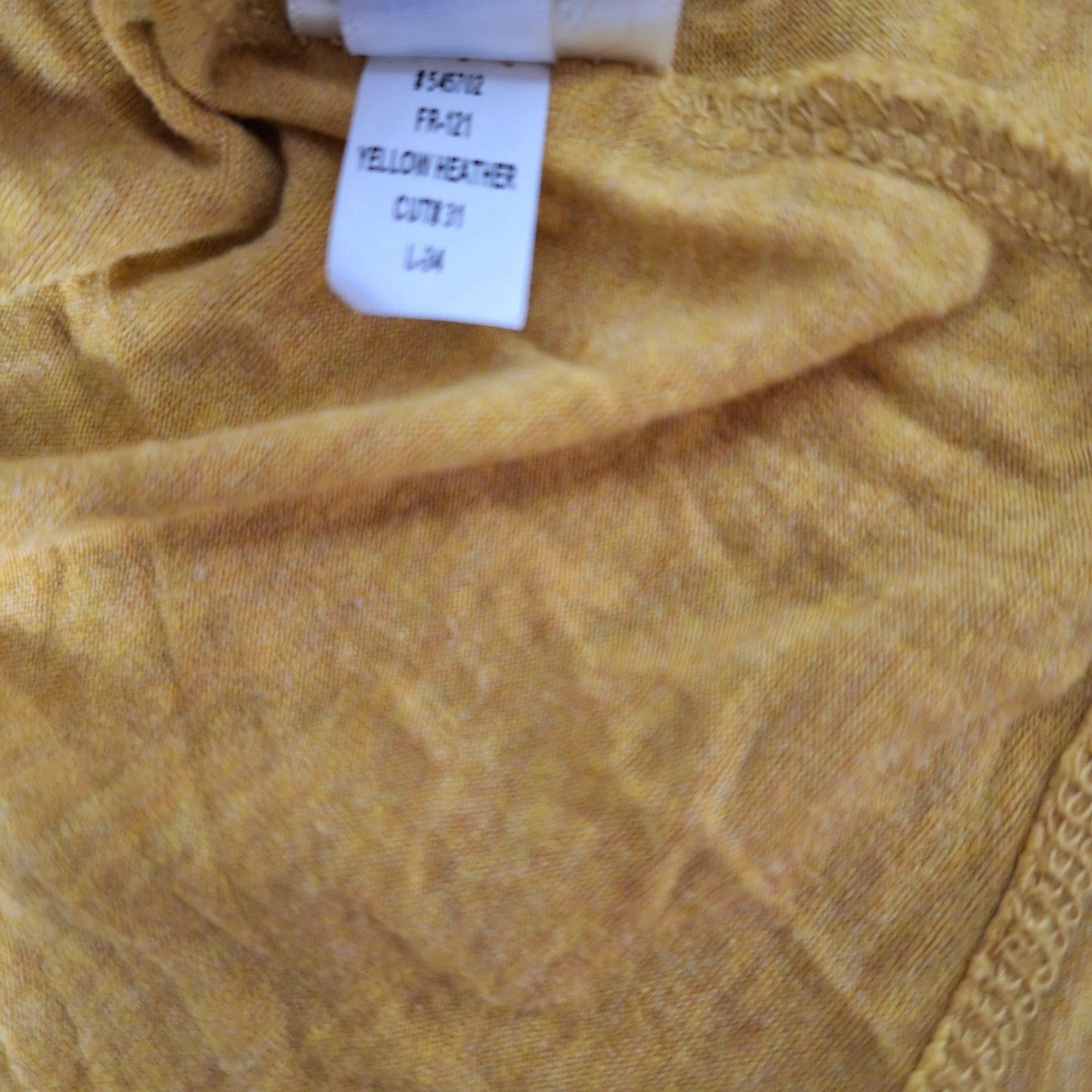 Other A New Day Mustard Yellow Henley Shirt XS Pockets Soft Knit C Size XS / US 0-2 / IT 36-38 - 6 Thumbnail