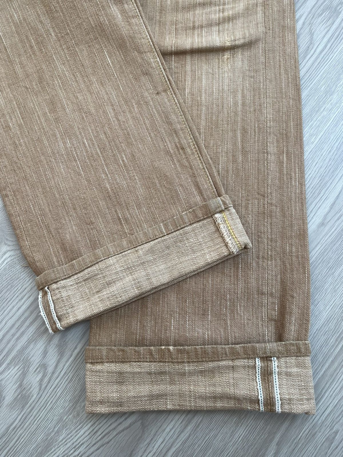 Sugar Cane Vintage Sugar Cane Okinawa Selvedge Distressed Jeans Size US 30 / EU 46 - 12 Thumbnail