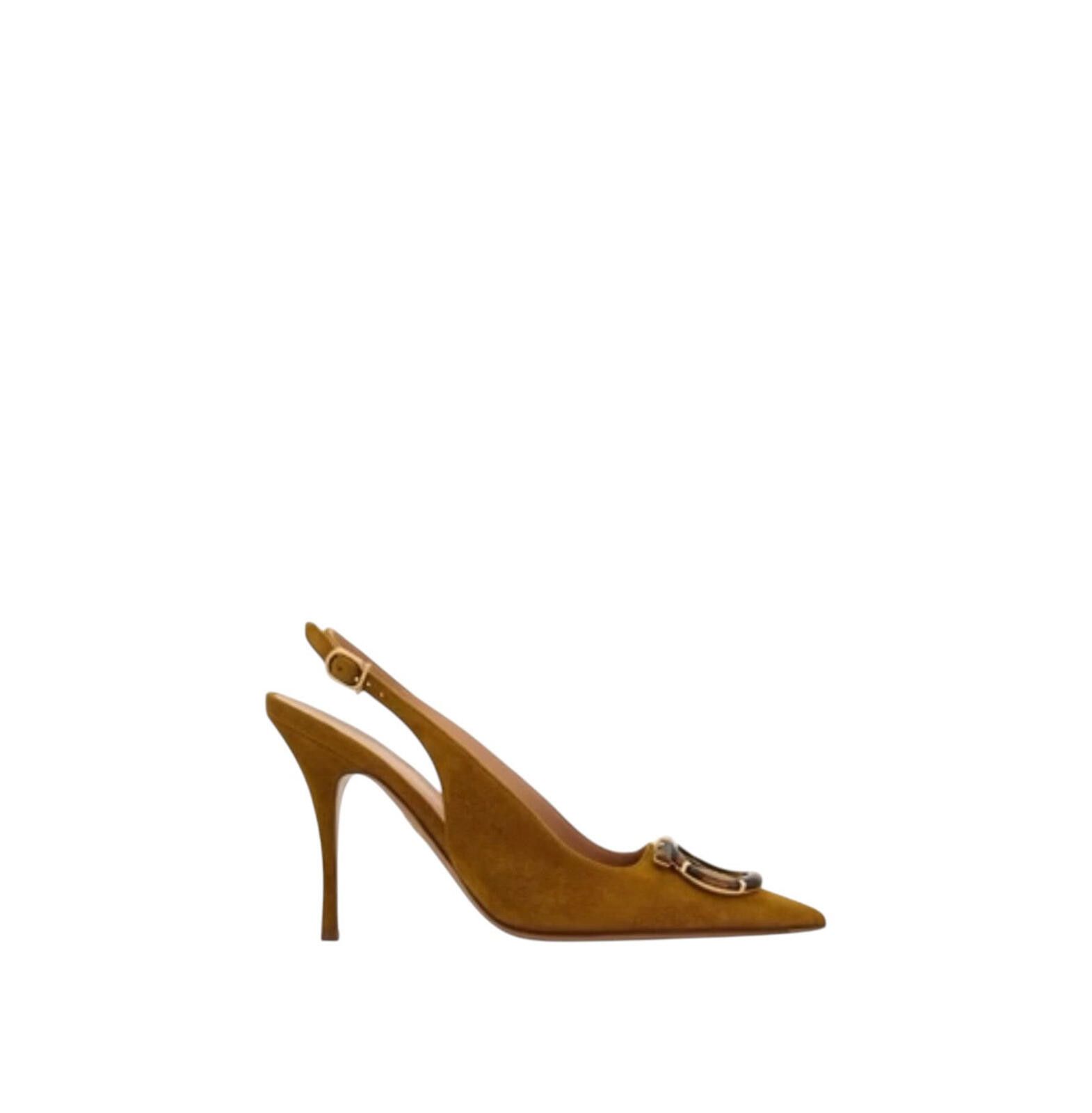 Salvatore Ferragamo Ferragamo Maxi Gancini Slingback Pump Size ONE SIZE - 1 Thumbnail