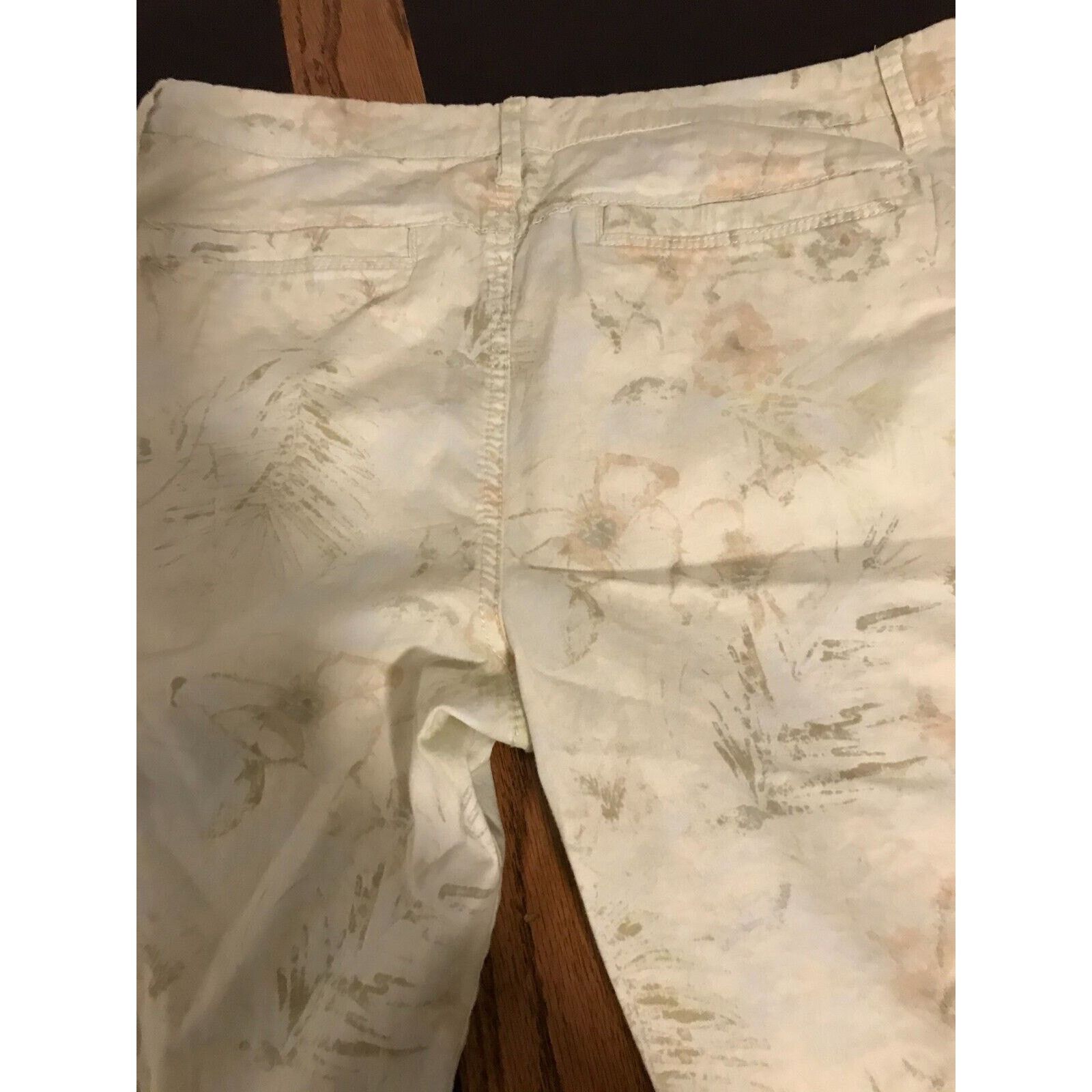 Anthropologie Anthropologie Marrakech Garden Day Chinos Floral Pants Size 30" / US 8 / IT 44 - 4 Thumbnail