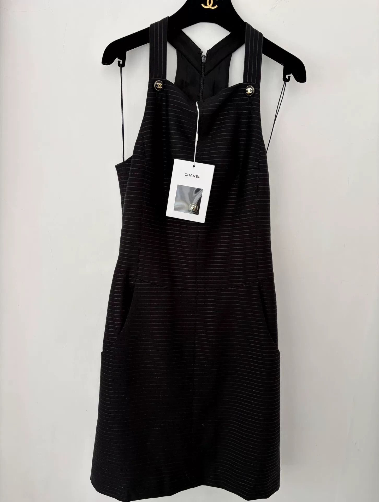 Chanel Chanel 23P Striped Sling Dress Size US 38 / EU 54 - 1 Thumbnail