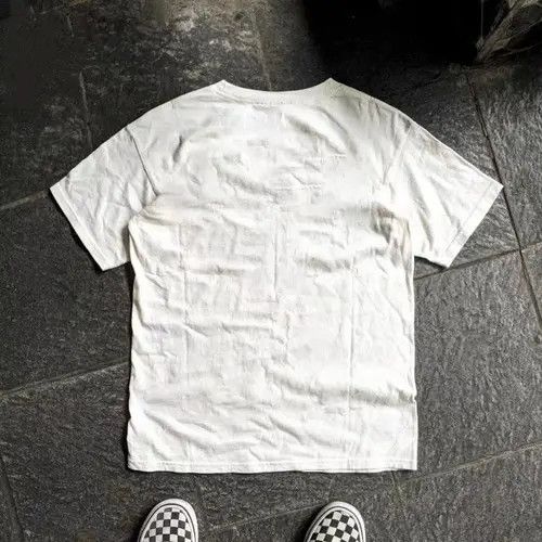 Other Rose pattern white casual vintage cotton t-shirt Size US L / EU 52-54 / 3 - 2 Thumbnail